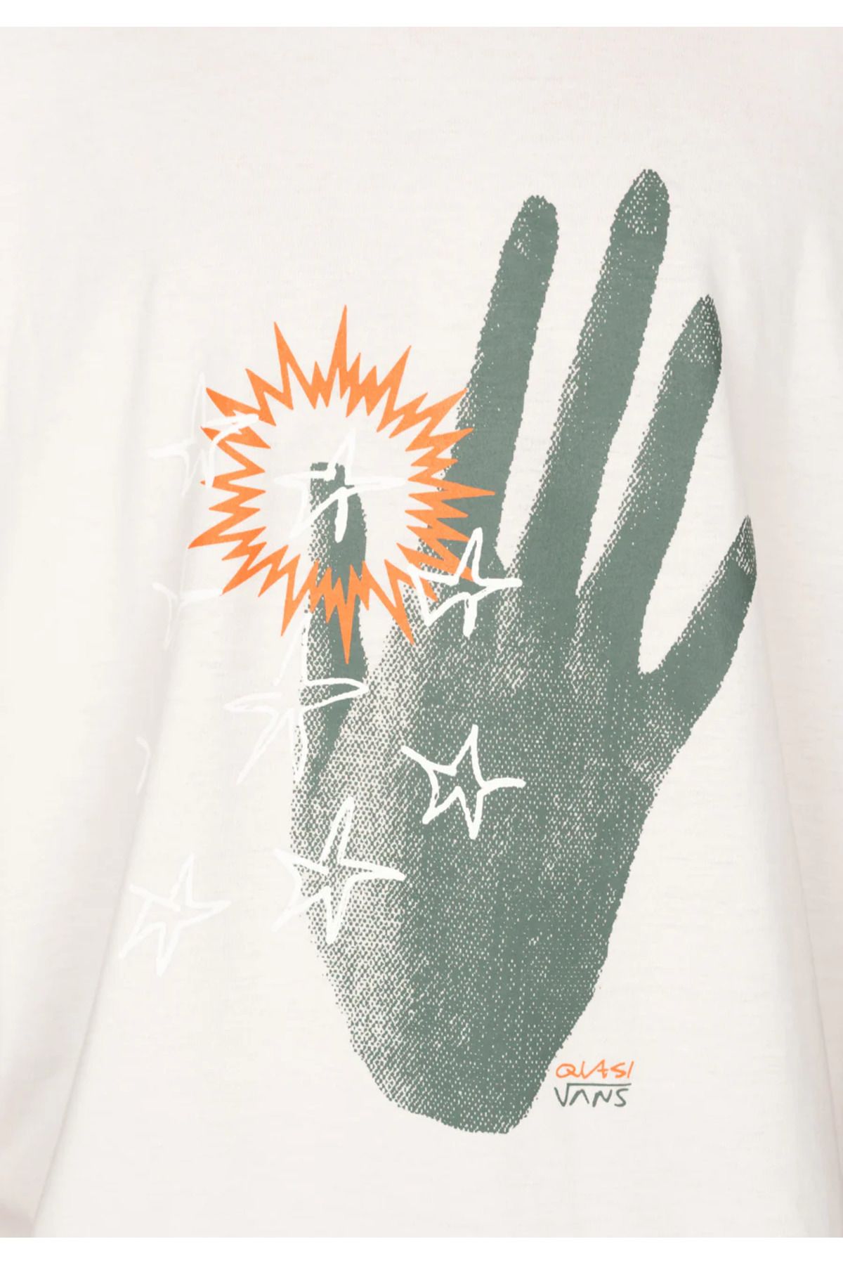 Vans-Barbati alb Vans x Quasi Hocus Pocus OTW SS Tee VPRG alb 4