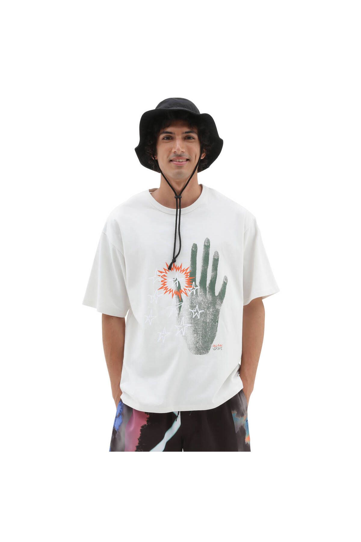 Vans-Barbati alb Vans x Quasi Hocus Pocus OTW SS Tee VPRG alb 1
