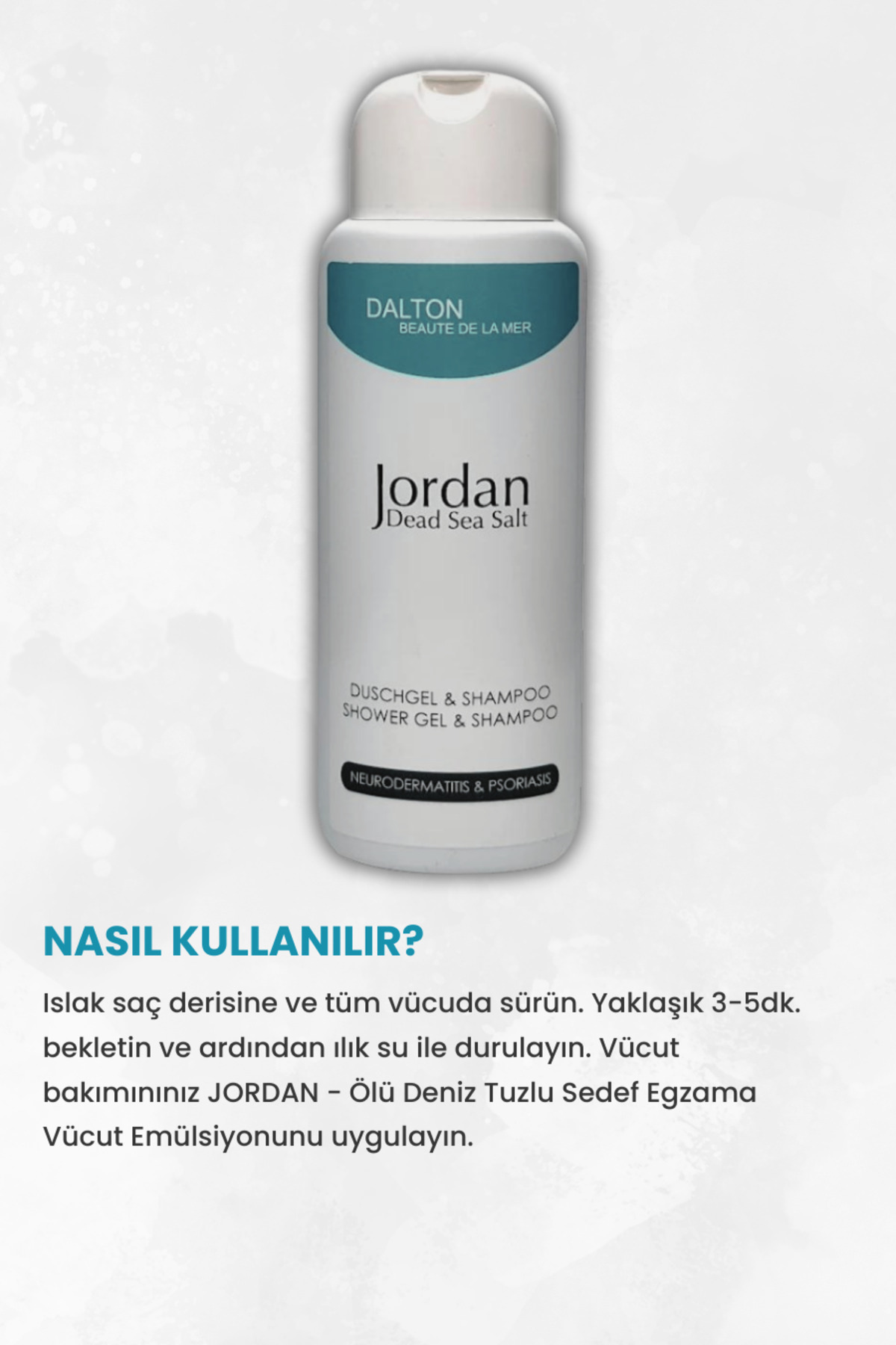 ژل و کرم دوش زنانه – مردانه  DALTON MARİNE COSMETİCS | L638050 اورجینال - تصویر 4