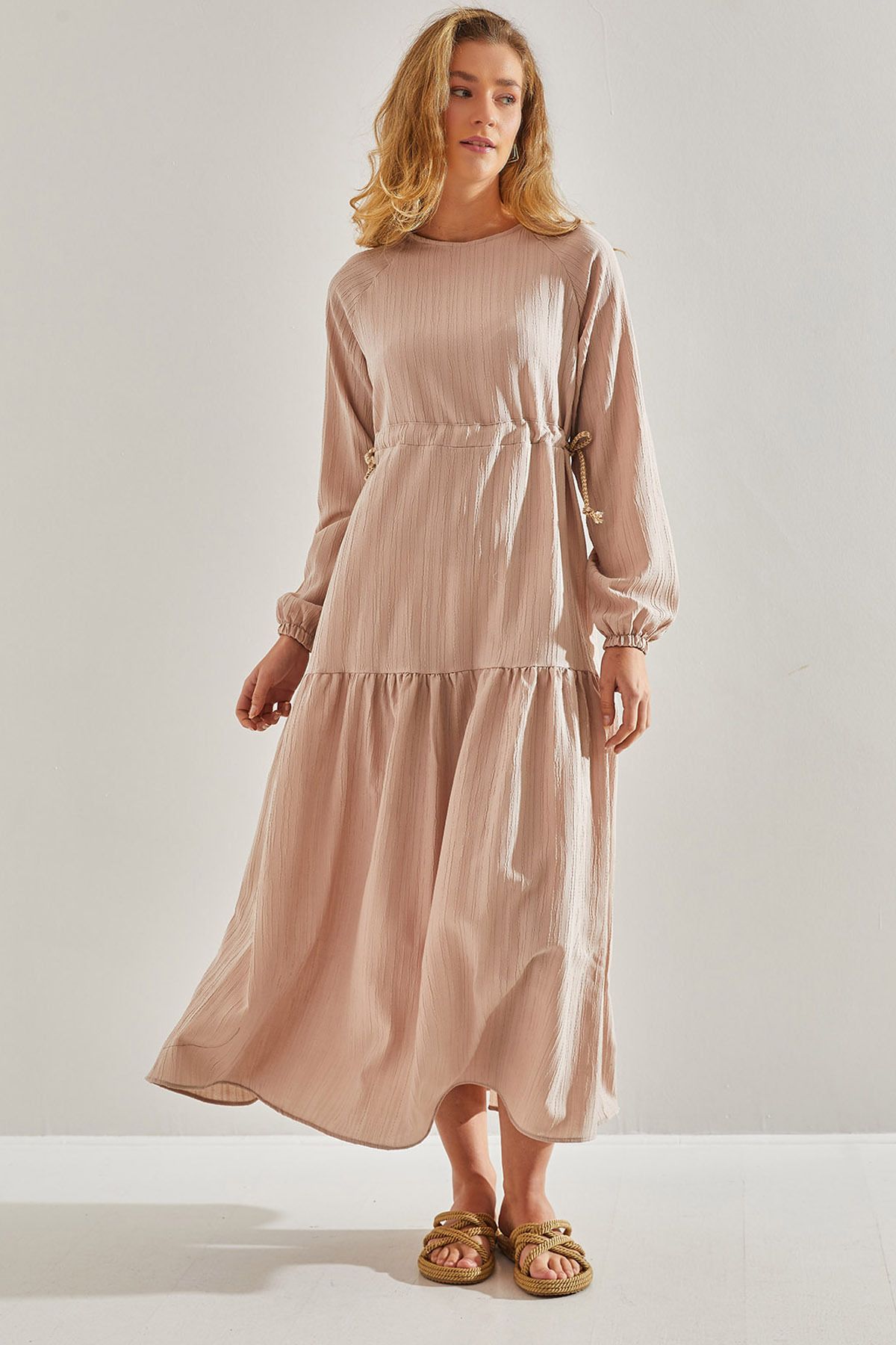 لباس حجاب طناب دار زنانه 60181035 Bianco Lucci Modest