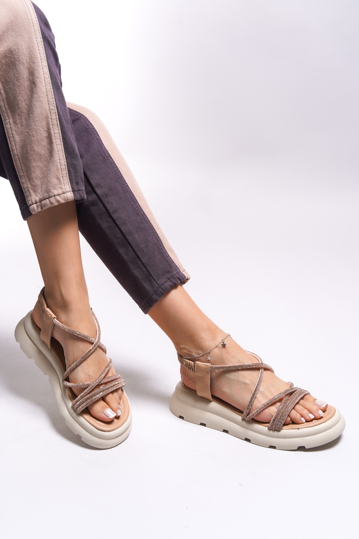 The Perfect Nude Sandals: Riccon X Trendyol - dlddboh