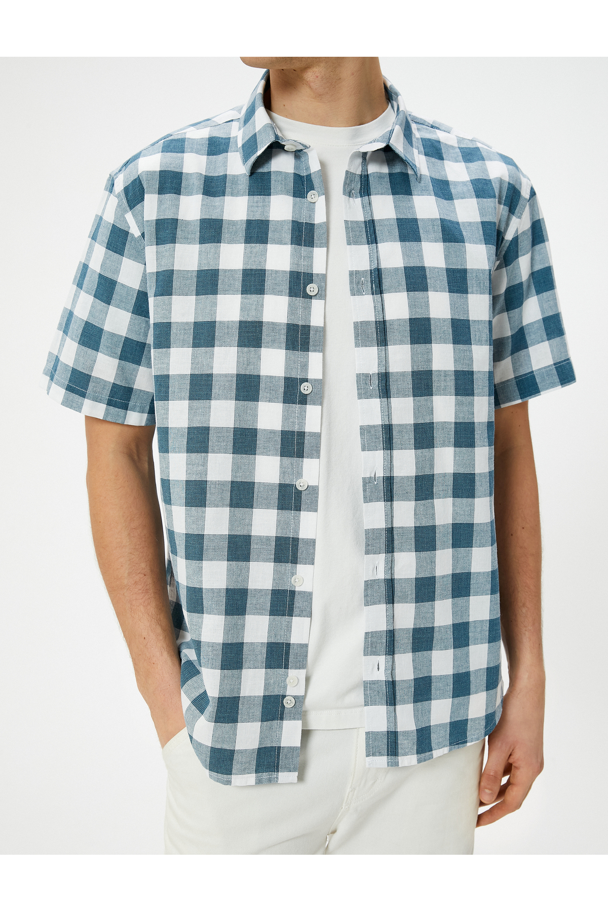 پیراهن مردانه کوتون | 4SAM60086HW Koton - Image 5