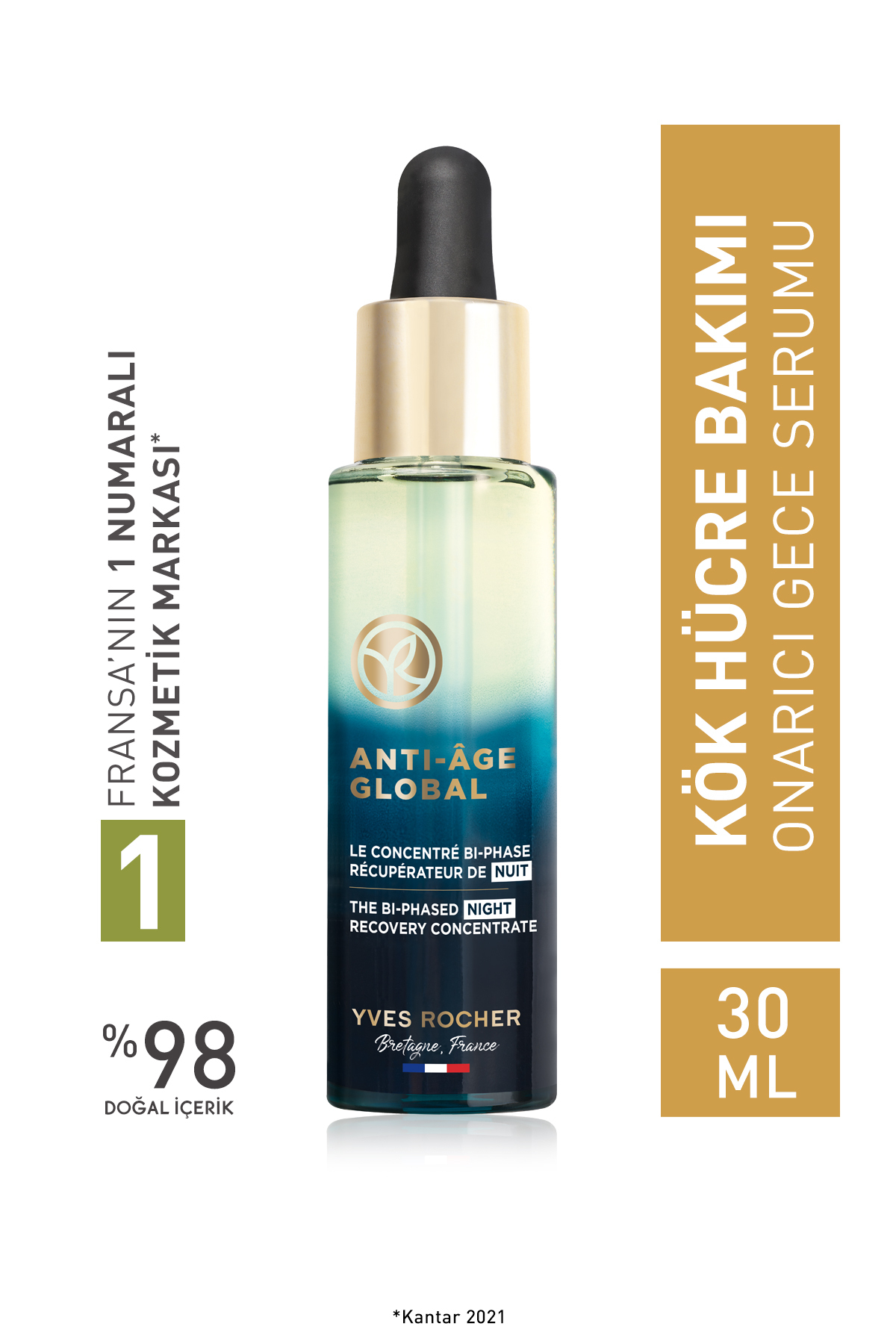 Yves Rocher ANTİAGİNG SKİN BRİGHTENİNG NİACİNAMİDE & HYALURONİC