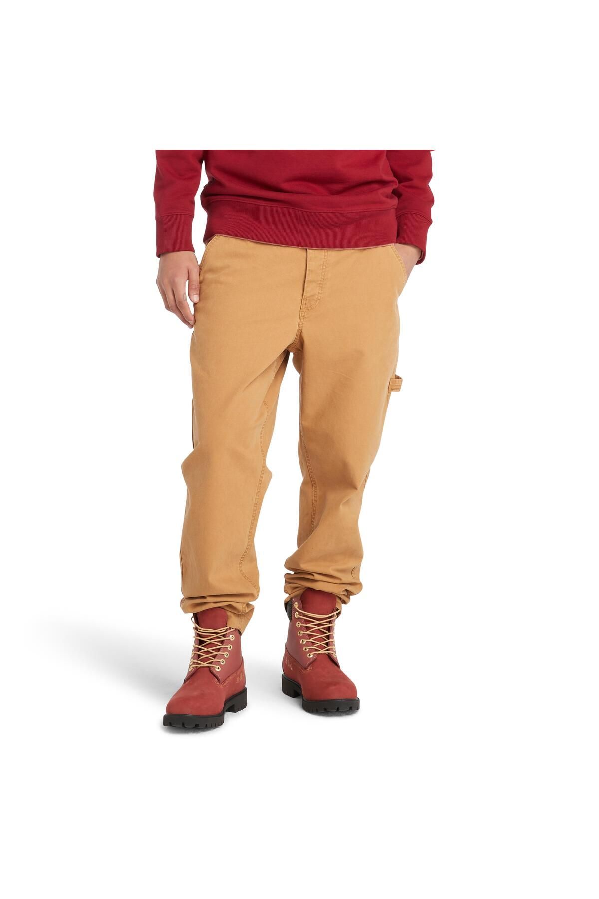 Timberland Pantaloni De Carpenter Stretch Din Pânză Spălată Timberland Masculin - 32/32