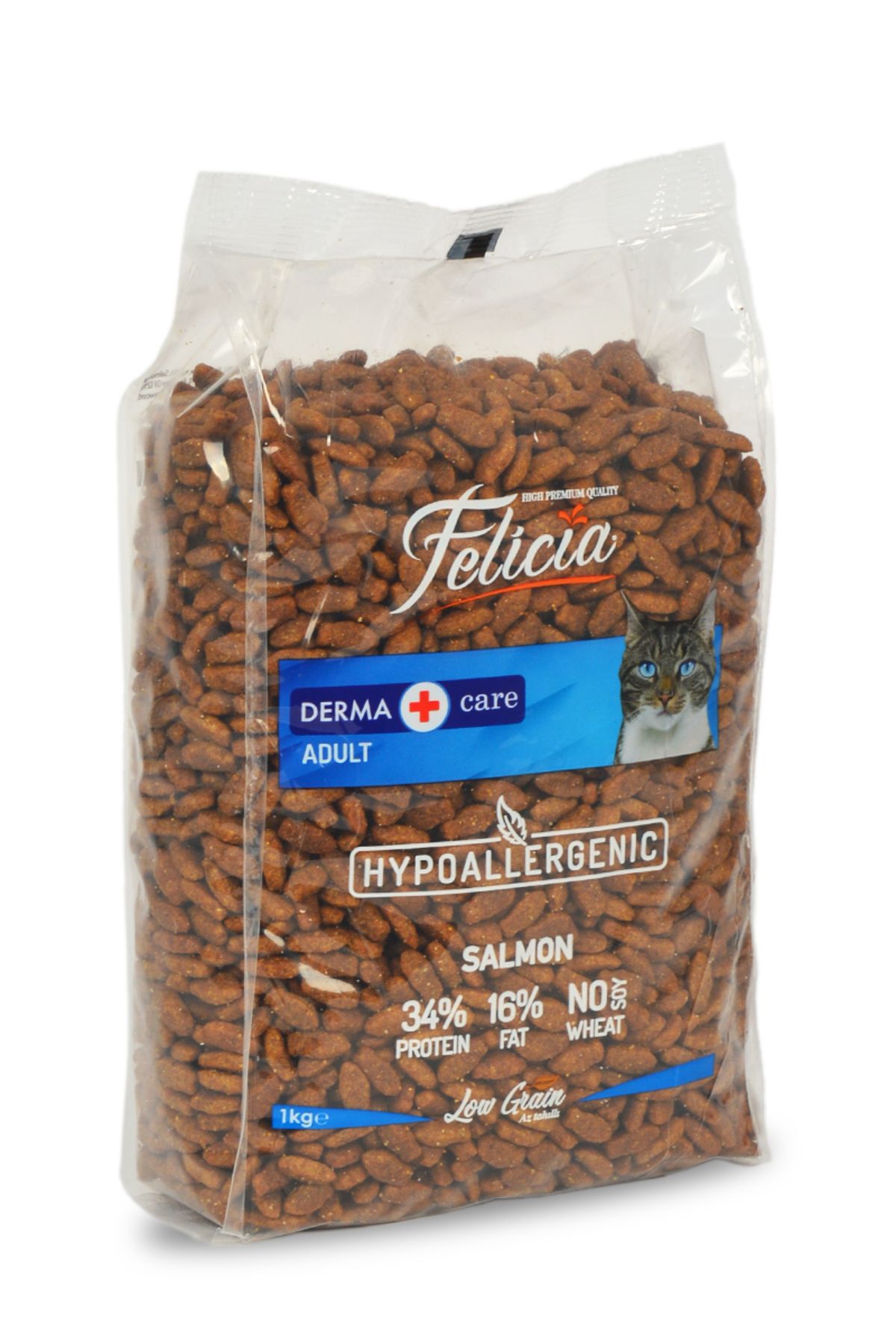 FELİCİA SOMONLU KEDİ MAMASI 1 KG