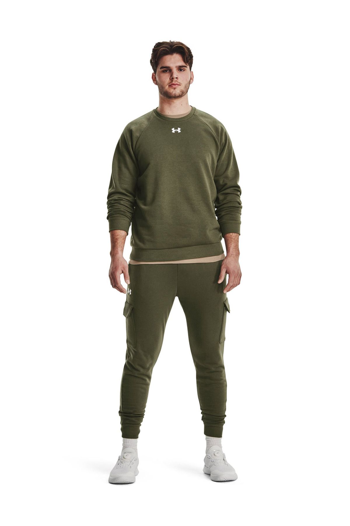 Under Armour-Φούτερ, S, Πράσινο 3