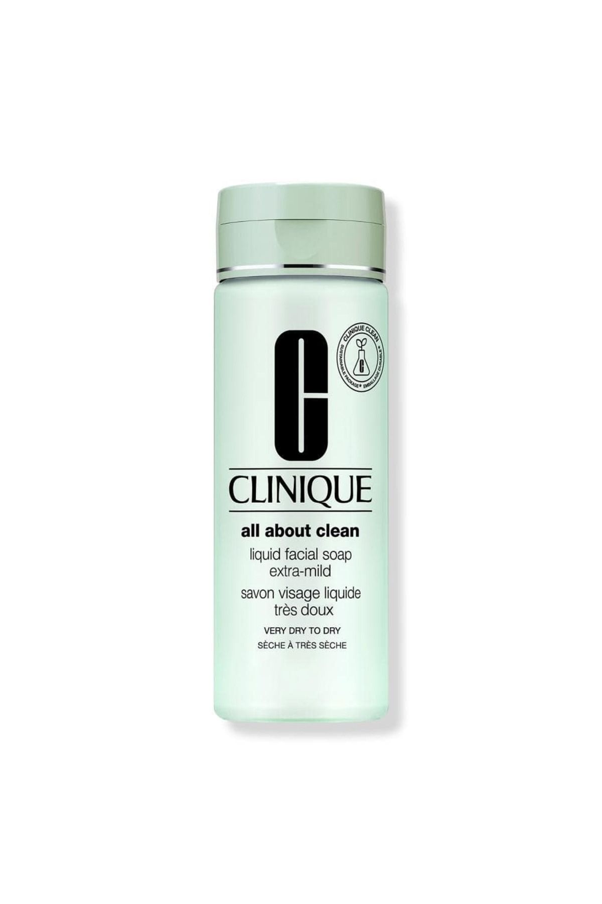 Clinique ژل شستشوی صورت مایع اضافی ملایم تمیزکننده برای پوست خشک و بسیار خشک 200 میلی لیتر