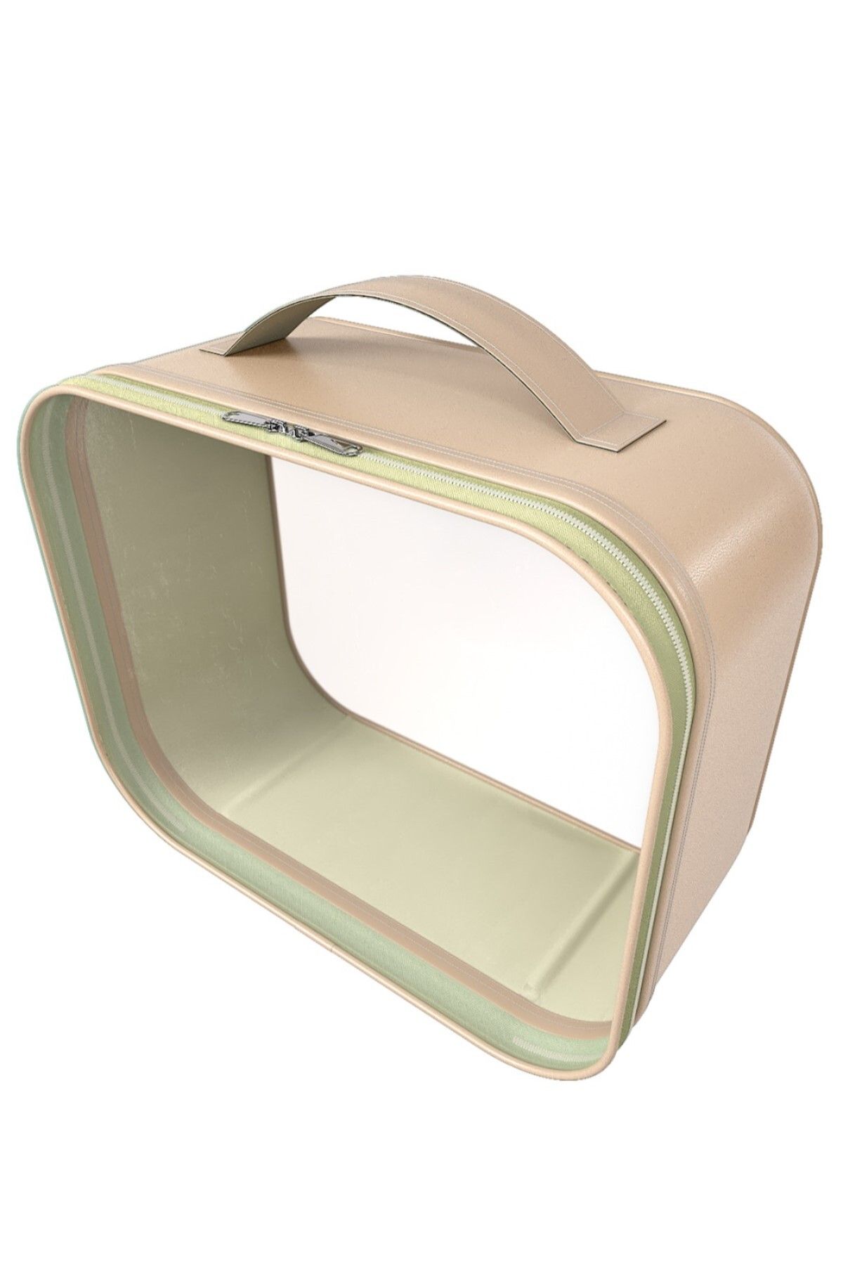 3-Geanta cosmetice de voiaj - Geanta de machiaj, design modern cu compartimente 3