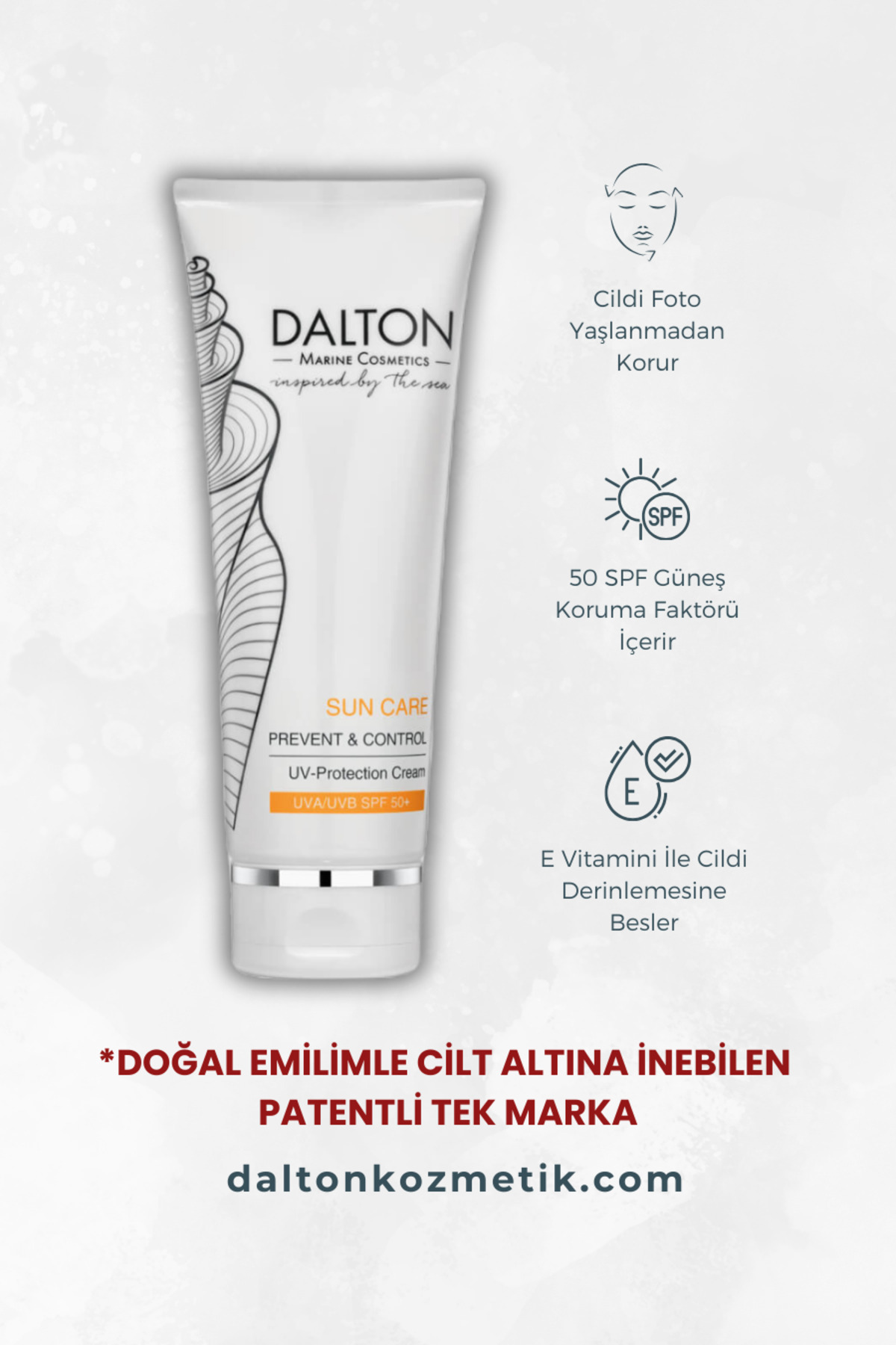 ضد آفتاب بدن   DALTON MARİNE COSMETİCS | 8251050 اورجینال - تصویر 6
