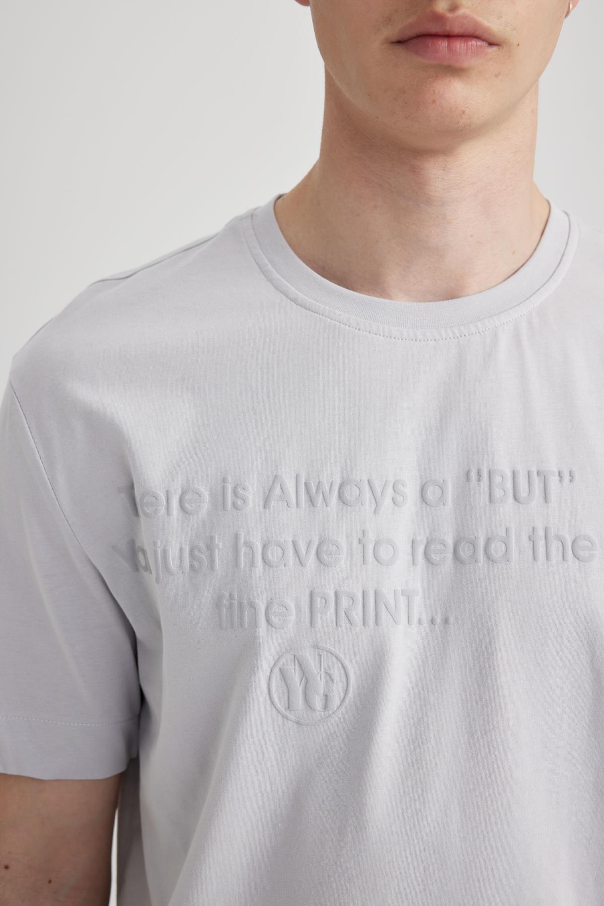 تی شرت مردانه دفاکتو | B8480AX24SM Defacto - Image 5