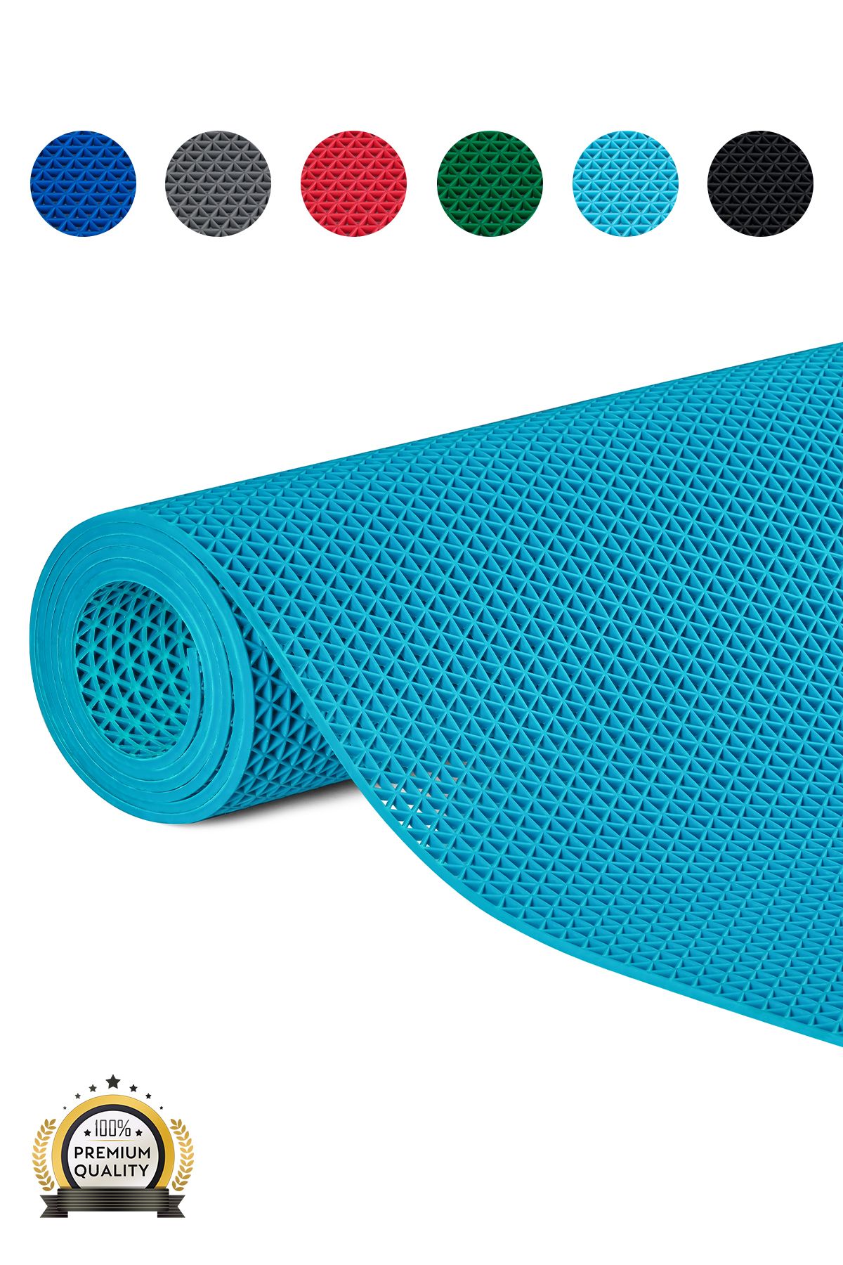 TBMPLASTİK-Zmat Star Mat - Non-Slip Bath Mat on Wet Floors - Shower Ablution Sink Door Mat 2