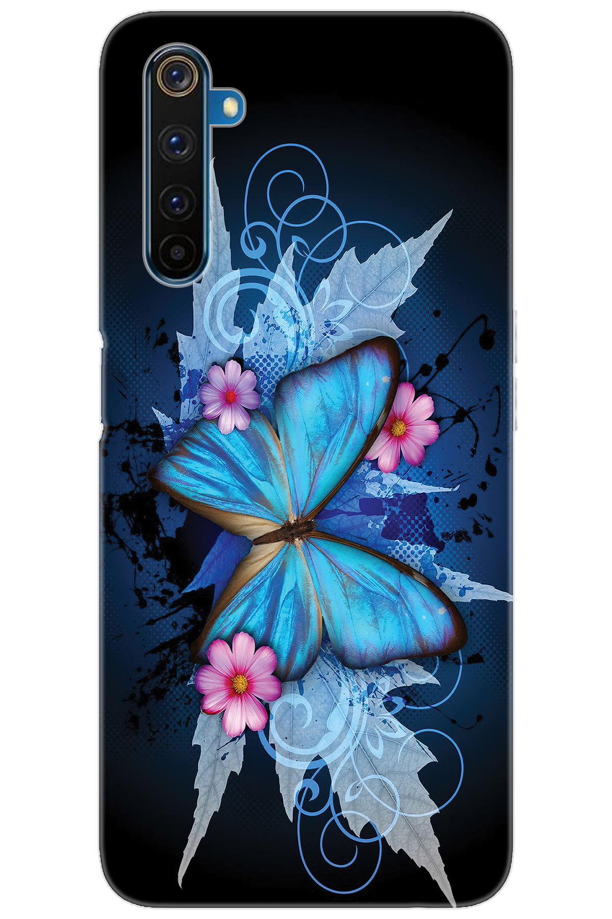 6 PRO (RMX2061) Compatible Case Pattern Printed Silicone Butterfly Picture NGO:550 CP-eJjjrB9