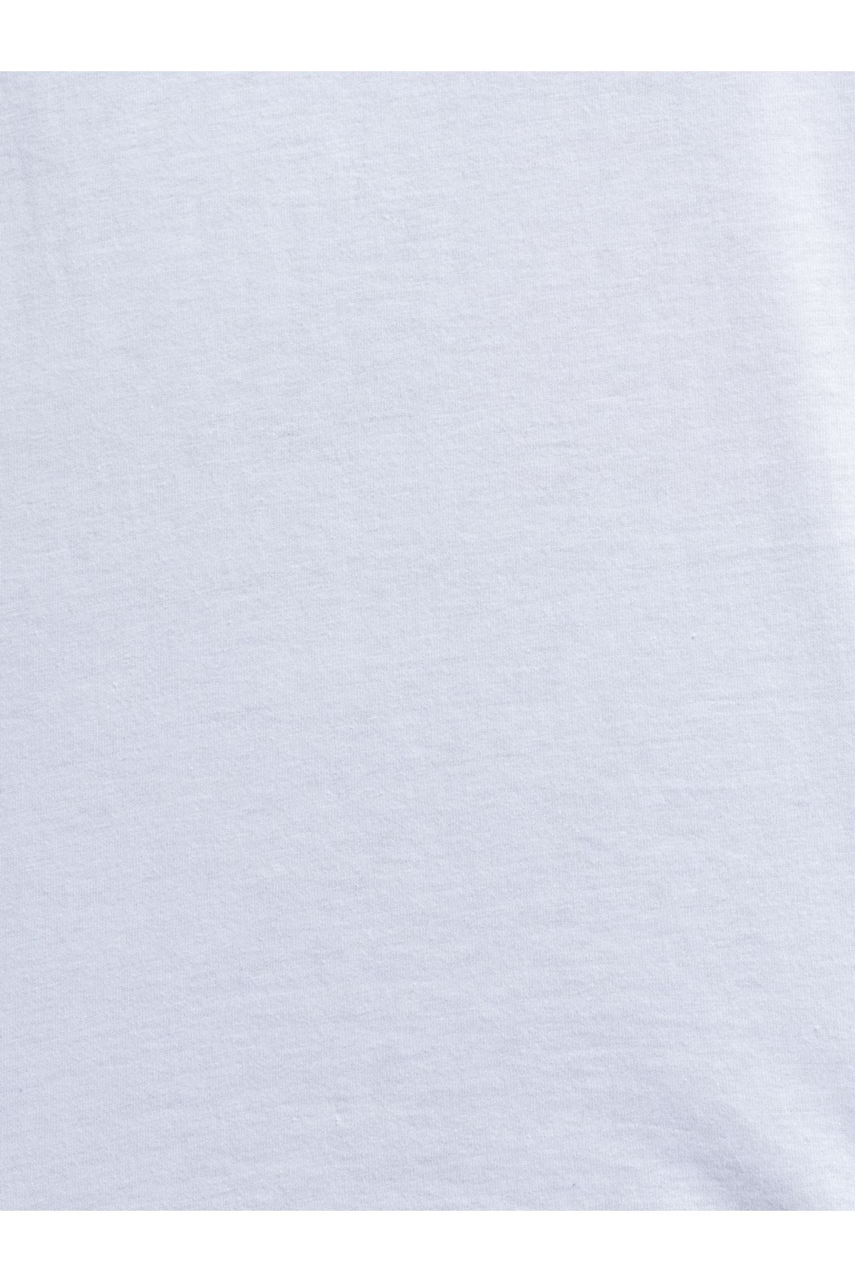 تی شرت سفید مردانه Tshirt C.Kol 5788+ معمولی مناسب Loft