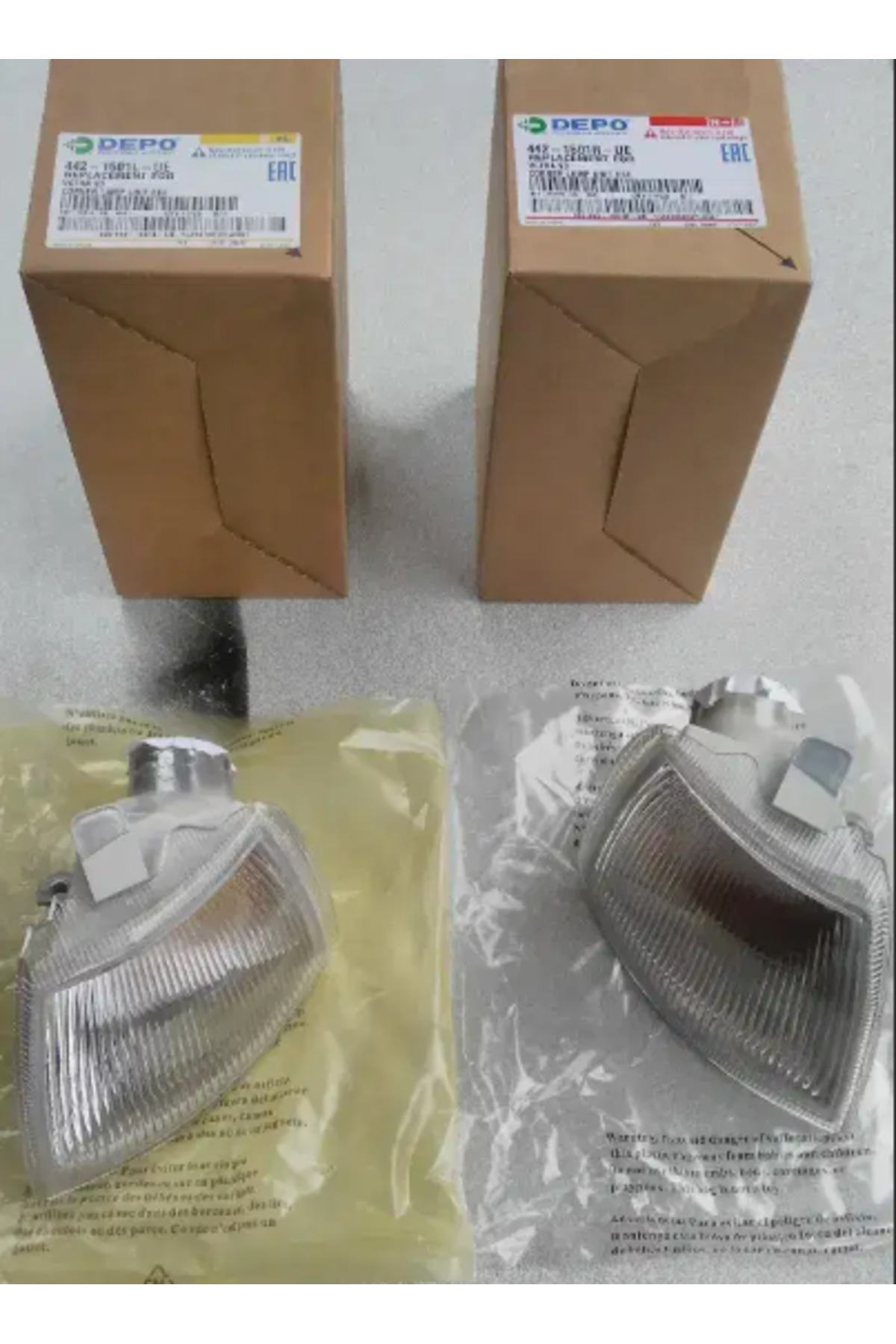 Depo Opel Vectra A Kasa 93-95 Ön Sinyal Lambası Sağ Sol Beyaz Tk Depo