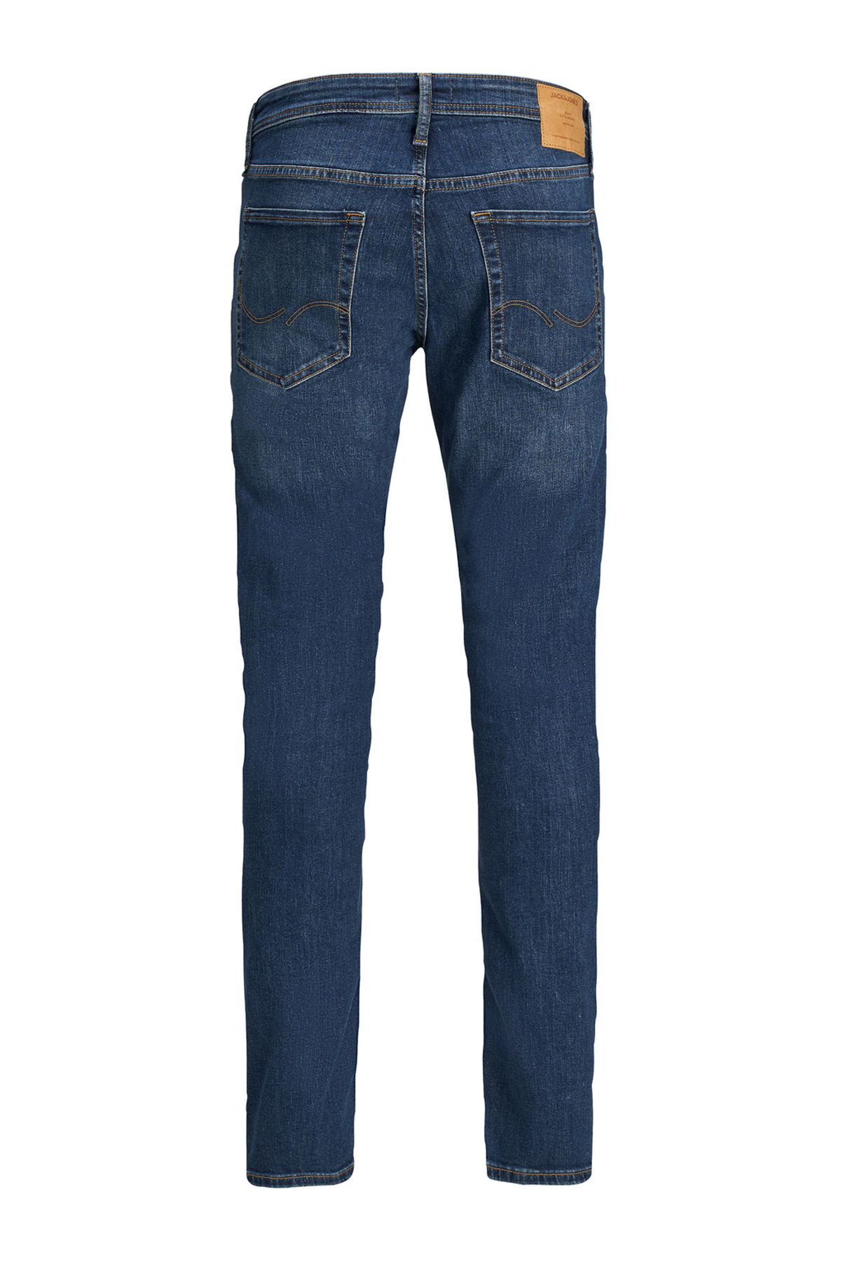 شلوار جین جک اند جونز مردانه پارچه آبی سرمه ای جین راسته Narrow / اسلیم فیت فاق نرمال   Slim/اسلیم فیت کژوال/روزمره | Jack & Jones 12152347 - BS TR - تصویر 6