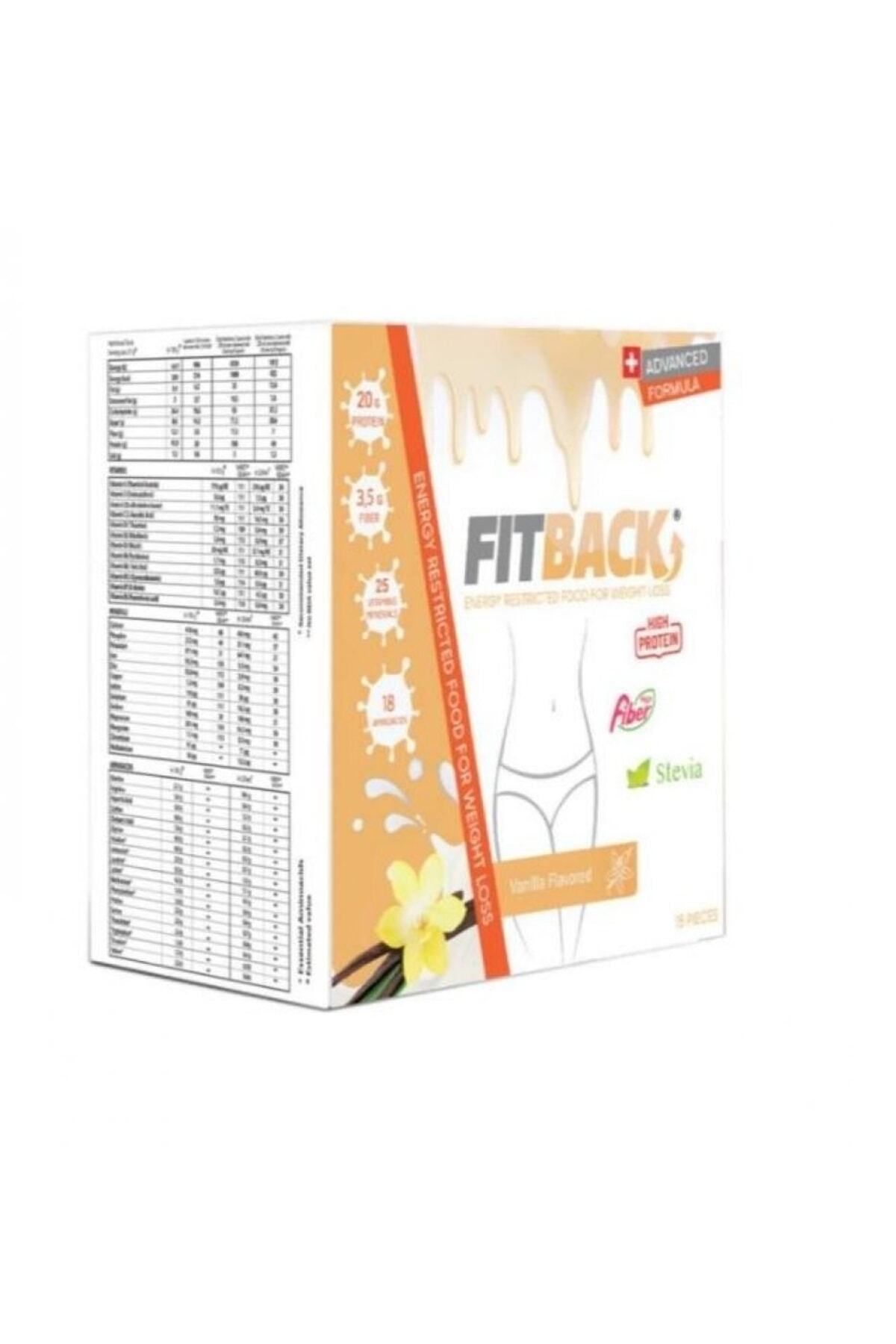 Fitback Vücut Ağırlığı Kontrolü Vanilya Aromalı 15 Öğün