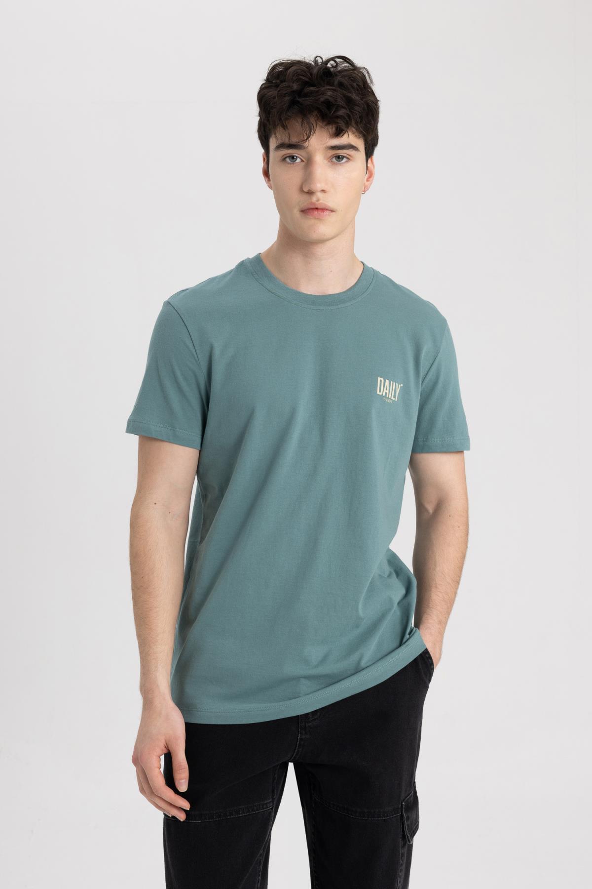 تی شرت مردانه دفاکتو | C2078AX24SM Defacto - Image 3