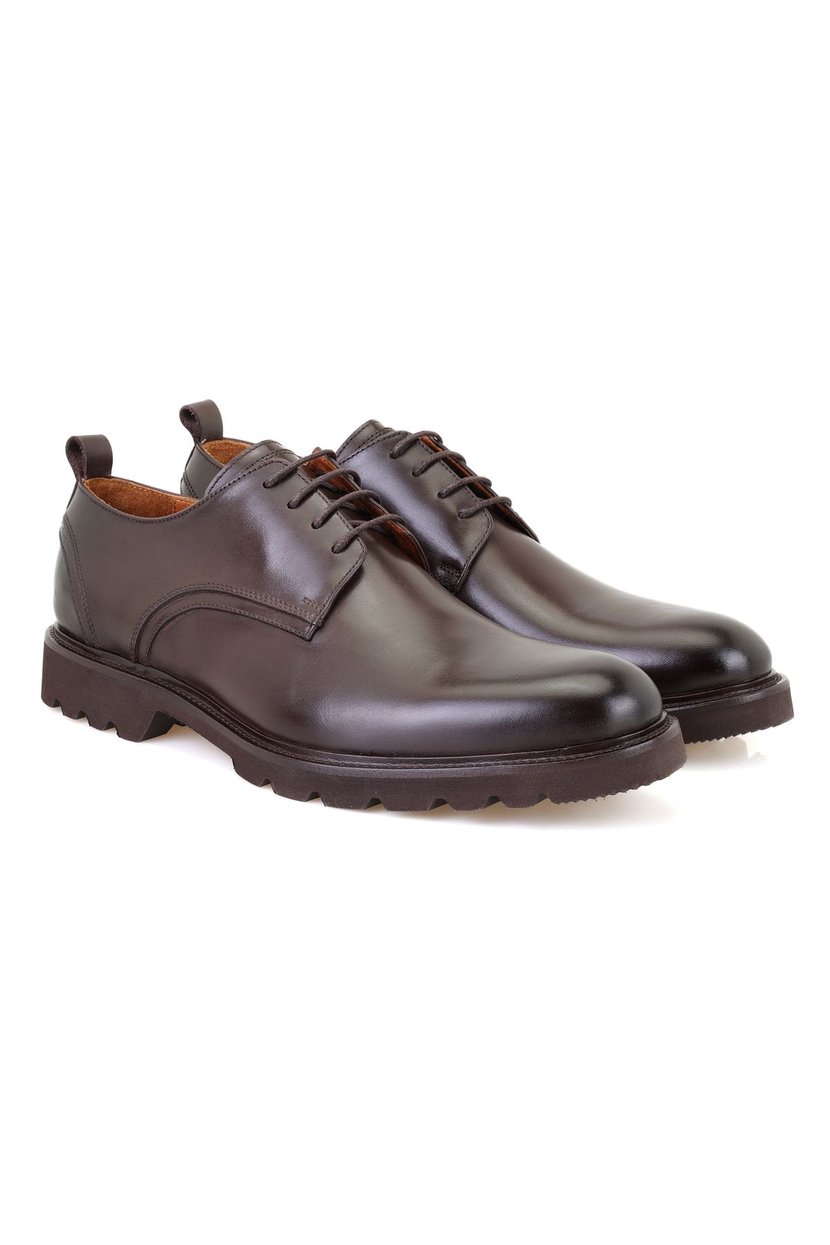 Lloyd Brown Мужские кожаные классические туфли 245001
