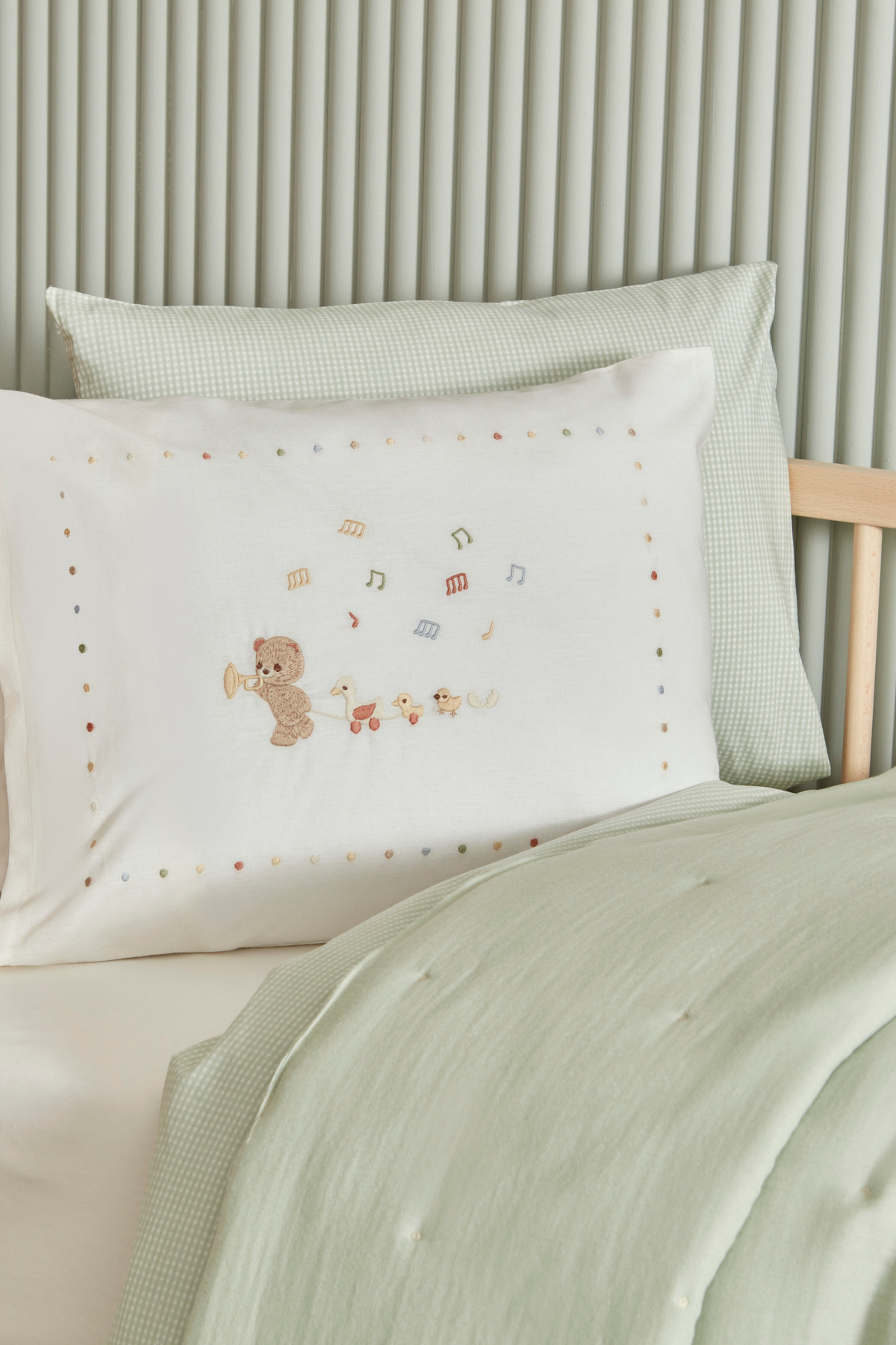 Karaca Home Bebek Eloise Müslin Comfort/uyku Seti Mint fotoğrafı 2 (önizleme)