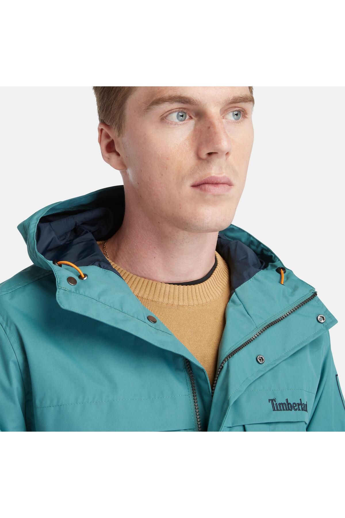 Timberland blue jacket sale