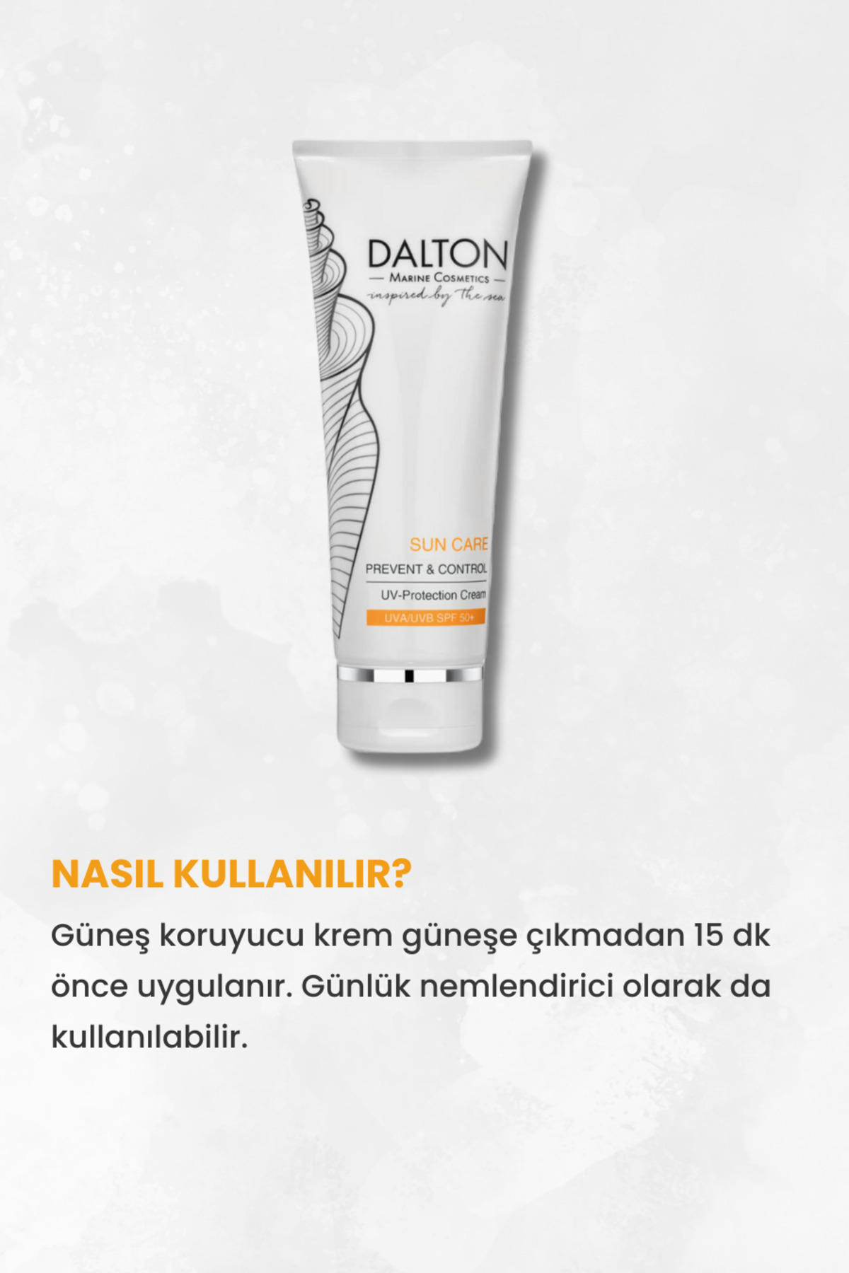 ضد آفتاب بدن   DALTON MARİNE COSMETİCS | 8251050 اورجینال - تصویر 5