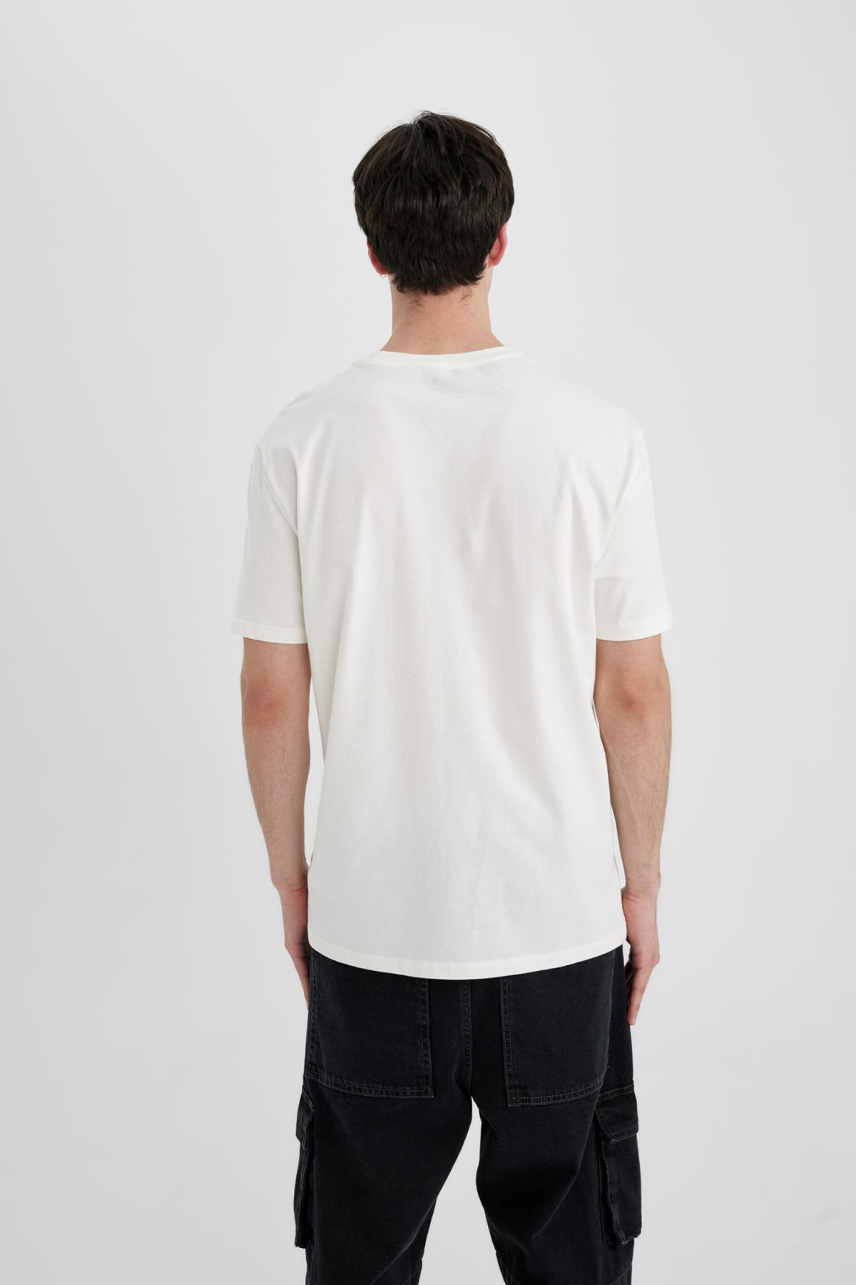 تی شرت مردانه دفاکتو | C2082AX24SM Defacto - Image 4