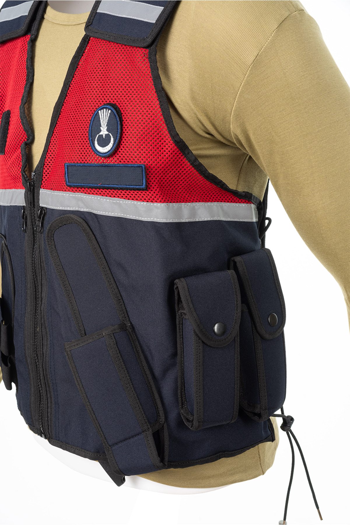 ژاکت مردانه آبی KARCAMP | jfosforyelek اورجینال - تصویر 3