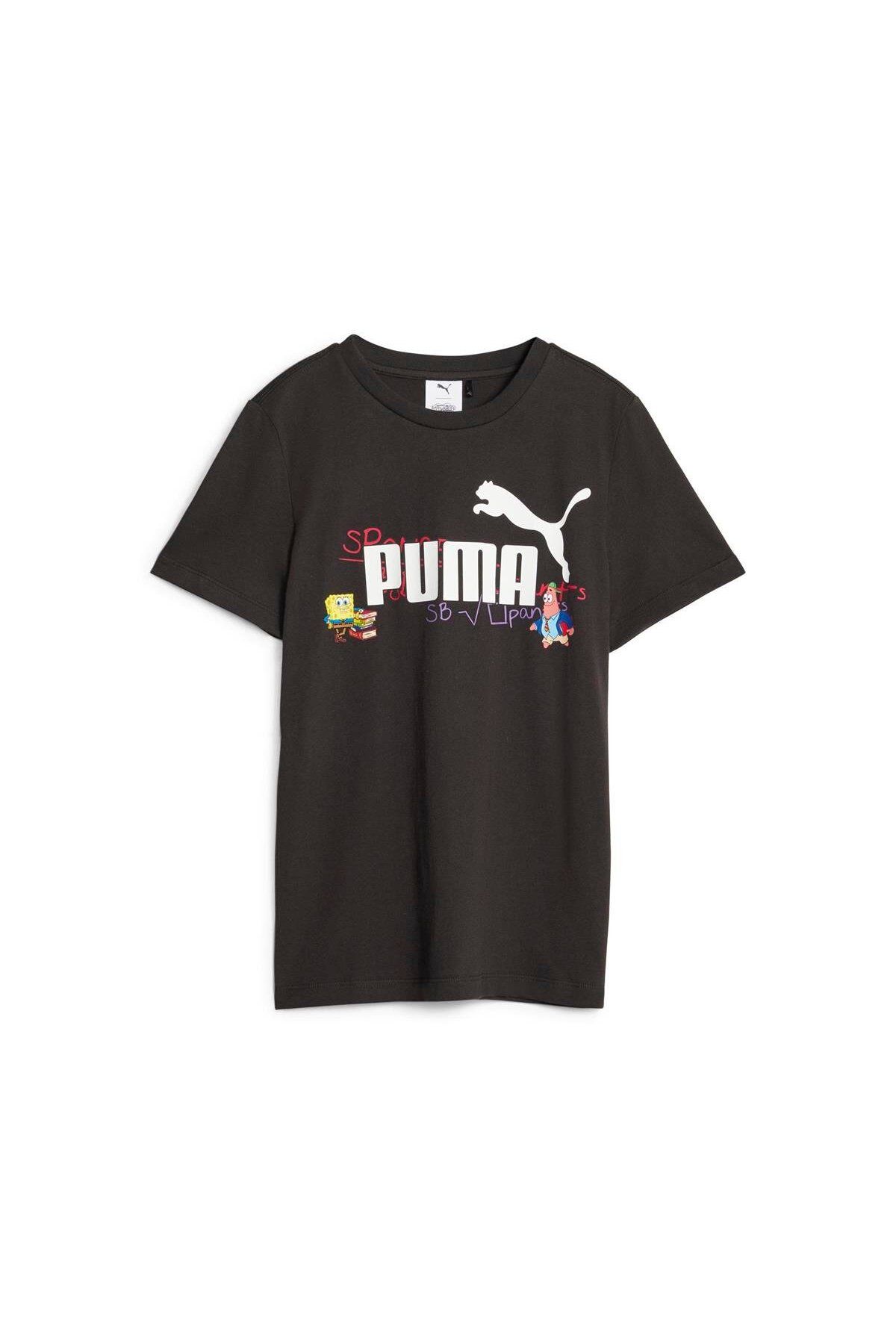 Puma Puma تی شرت جوانانه با طرح اسفنج باب