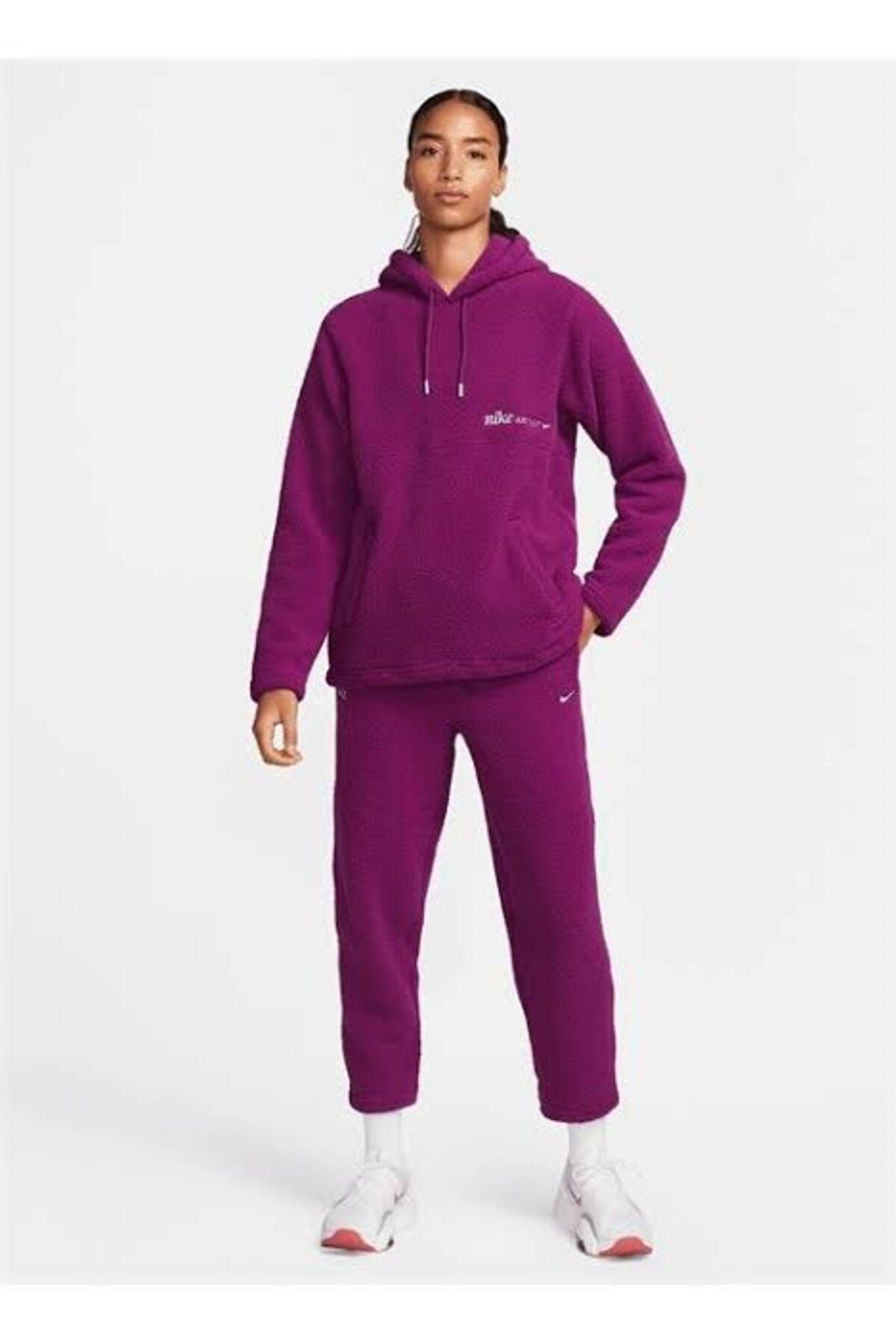 Nike Standard Purple Women s Sweatpants DQ6261 503 W NK TF COZY PANT CORE DQ6261 503 Trendyol