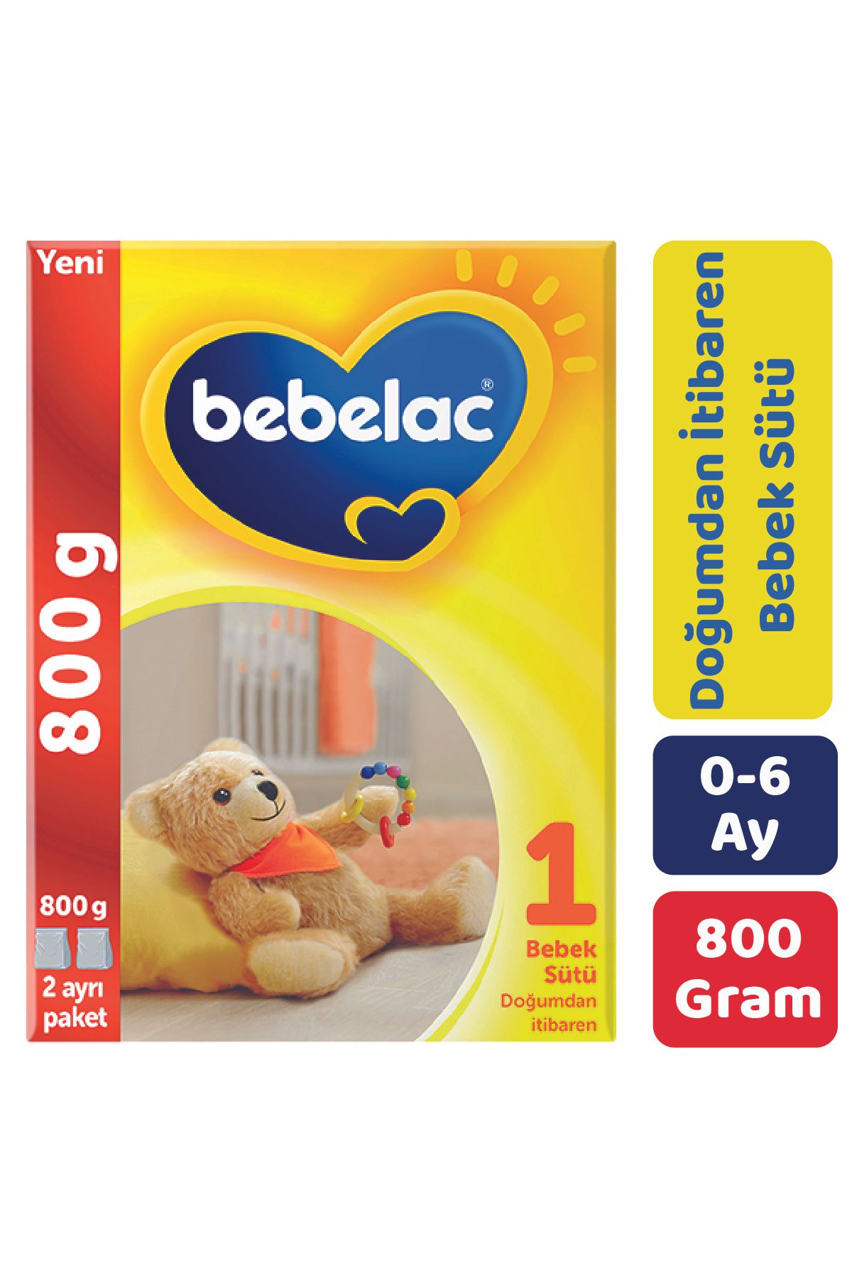 Bebelac 1 Bebek Sütü 800 gr