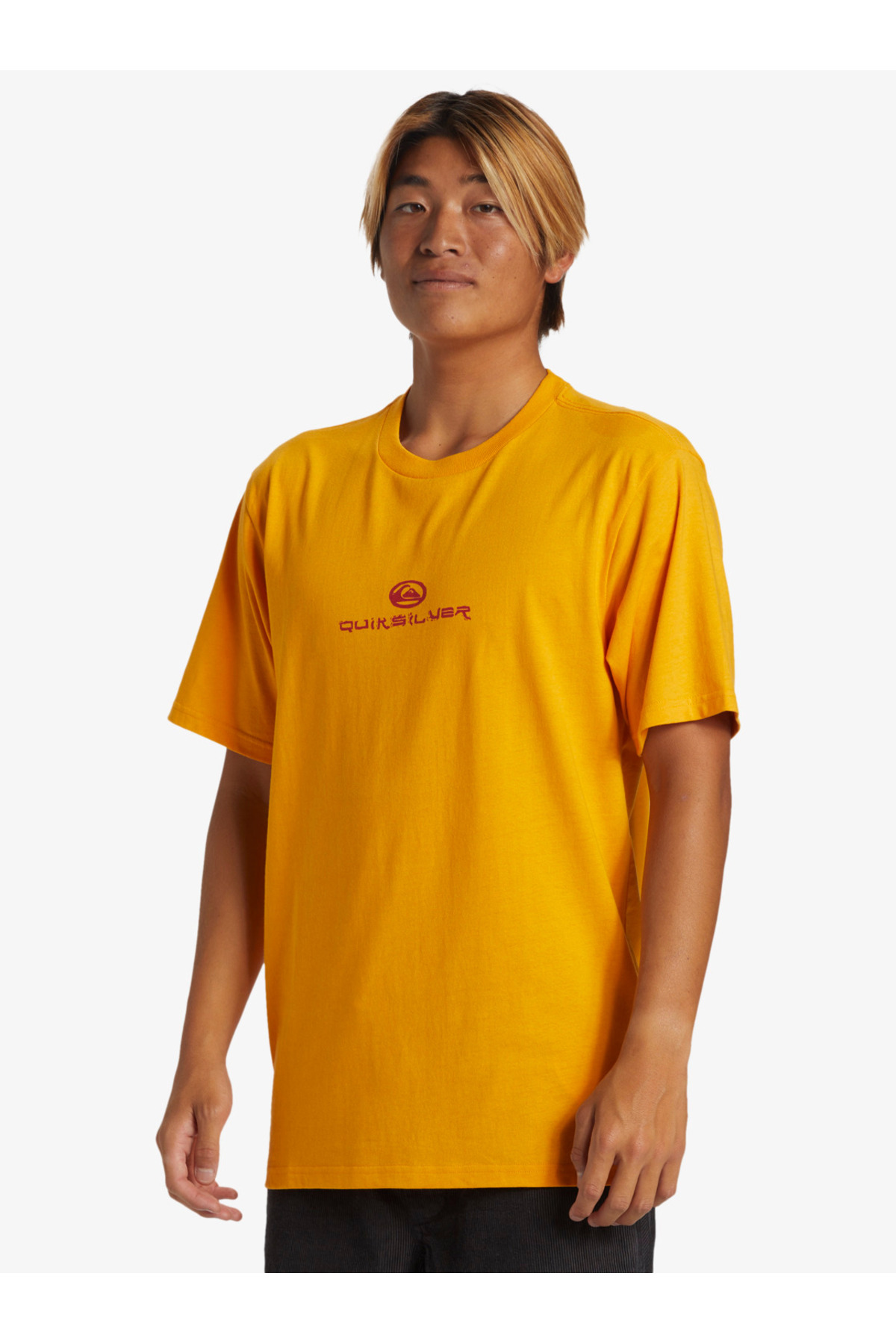 تیشرت مردانه زرد کوئیک‌سیلور | dfggh اورجینال - تصویر 3