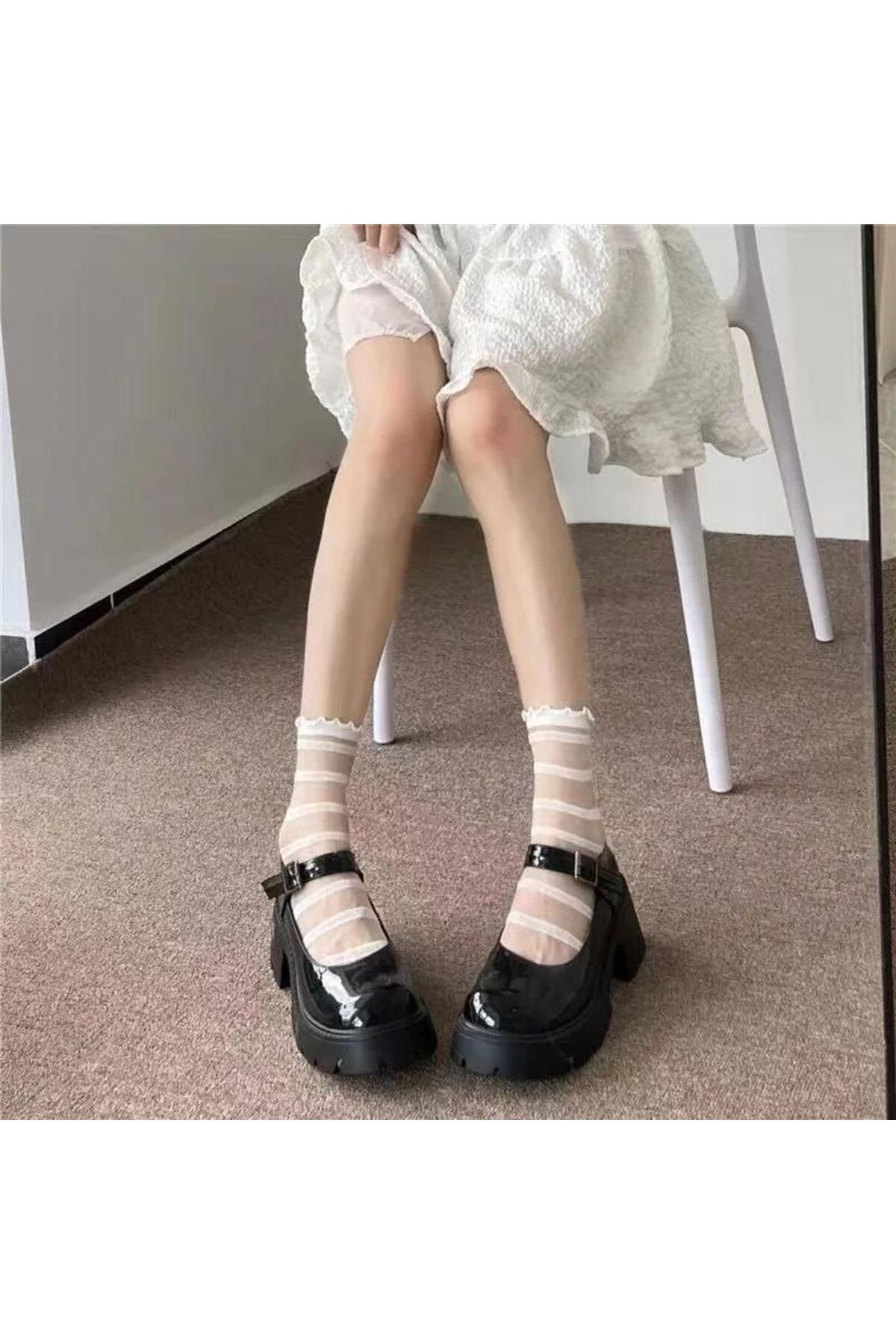 Touz Moda-Punk Gothic Lolita - Short Socks 1