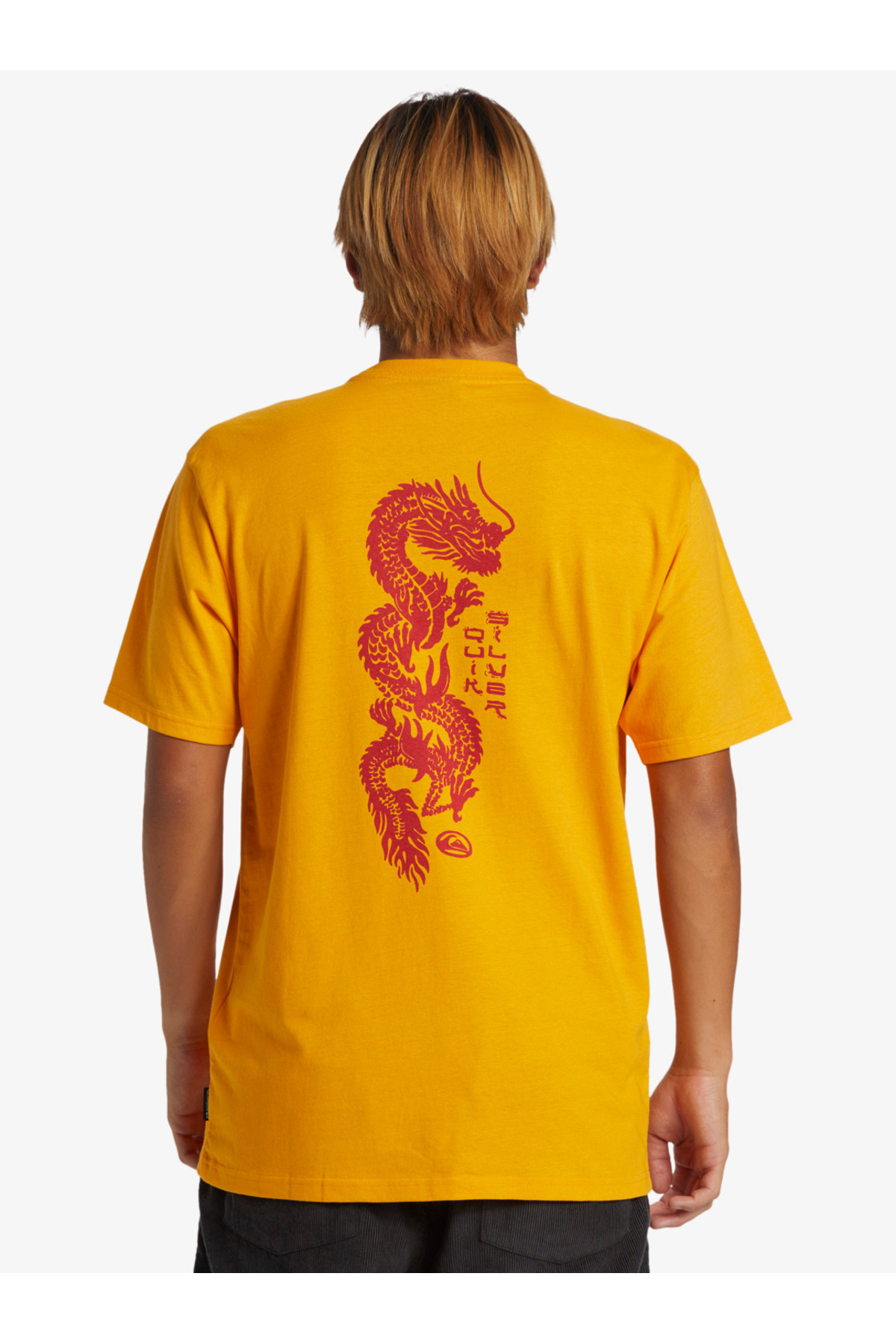 تیشرت مردانه زرد کوئیک‌سیلور | dfggh اورجینال - تصویر 5