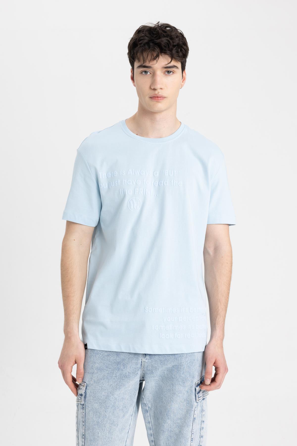 تی شرت مردانه دفاکتو | B8480AX24SM Defacto - Image 4