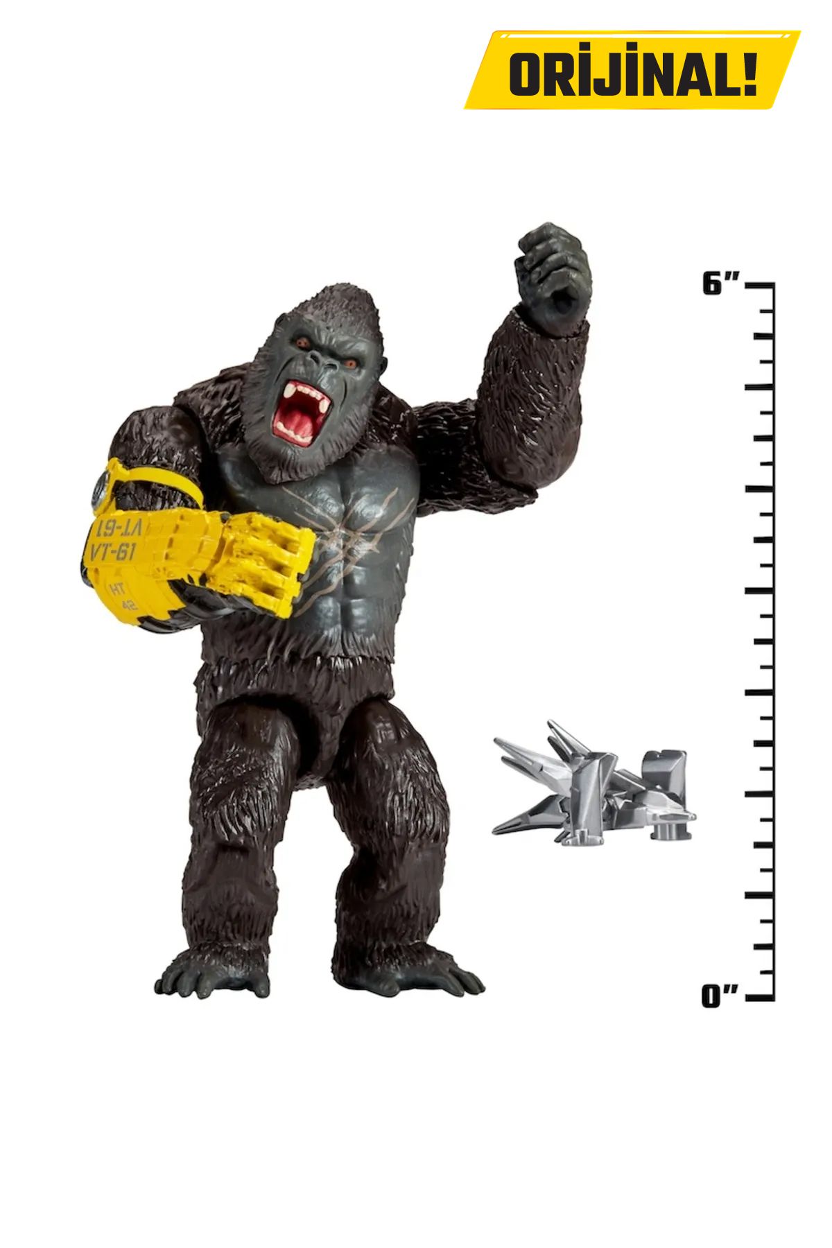 GODZILLA-and Kong Action Figure Kong With B.e.a.s.tGlove 15 cm 2