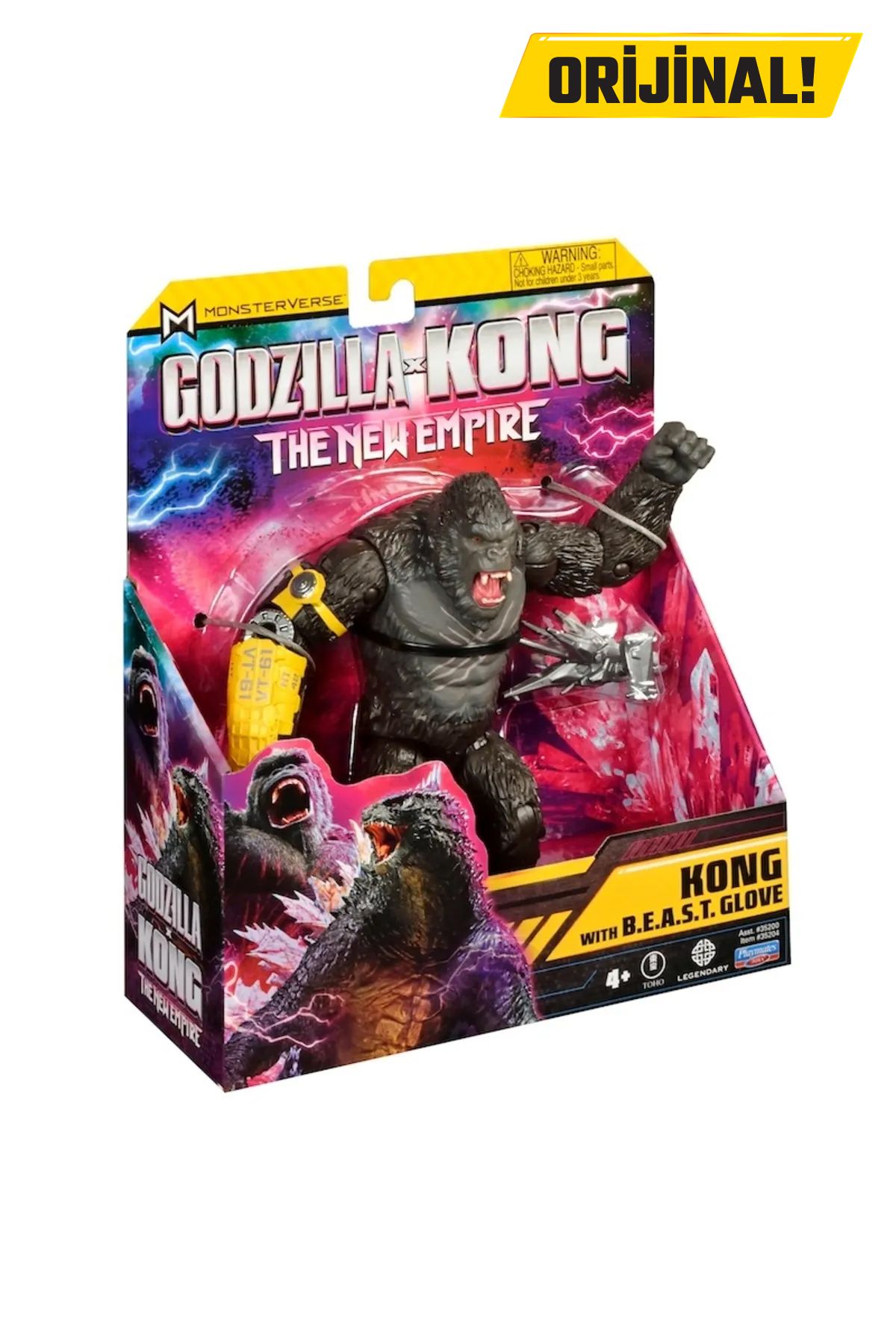 GODZILLA-and Kong Action Figure Kong With B.e.a.s.tGlove 15 cm 4