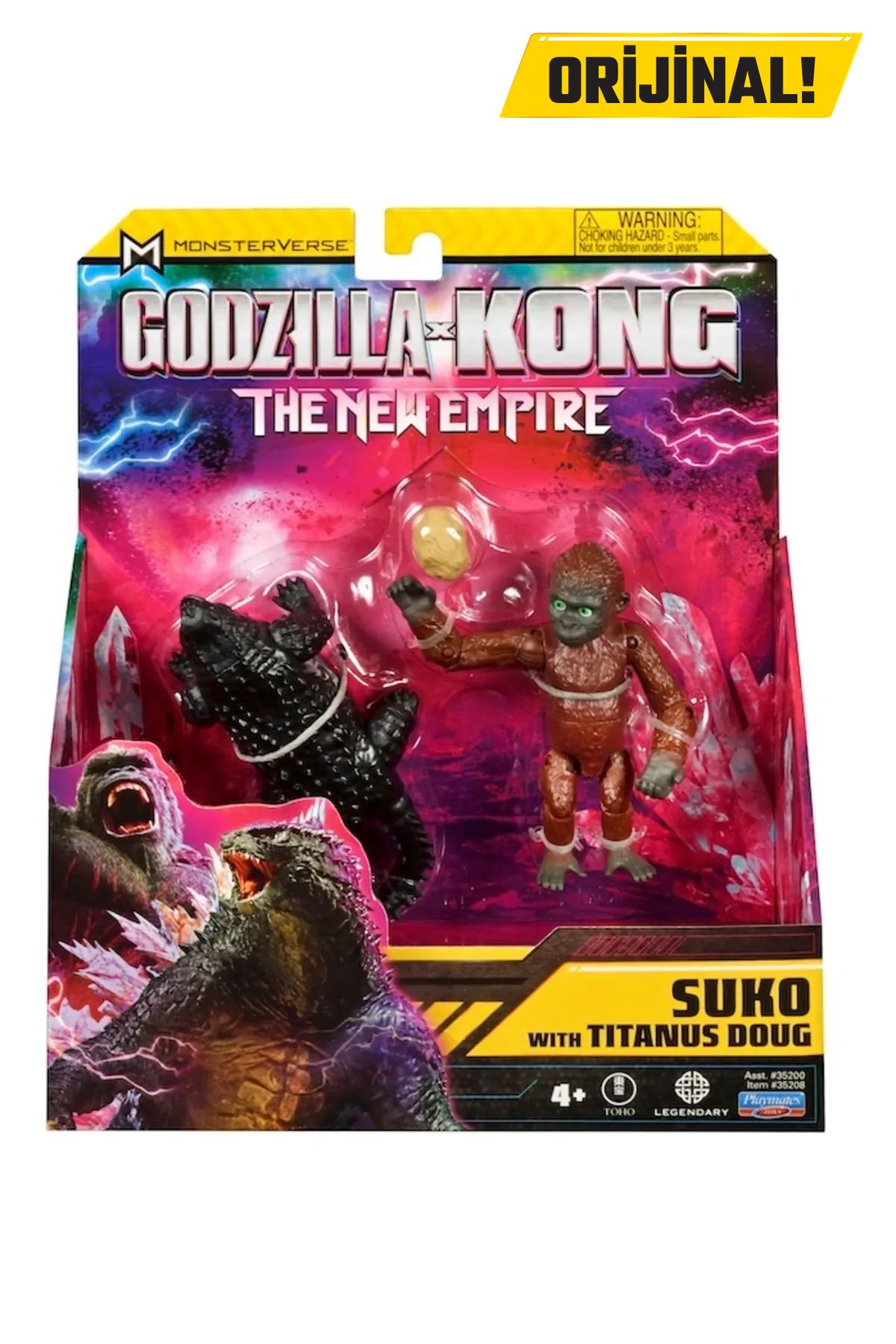 GODZILLA-and Kong Action Figure Suko With Titanus Doug 1