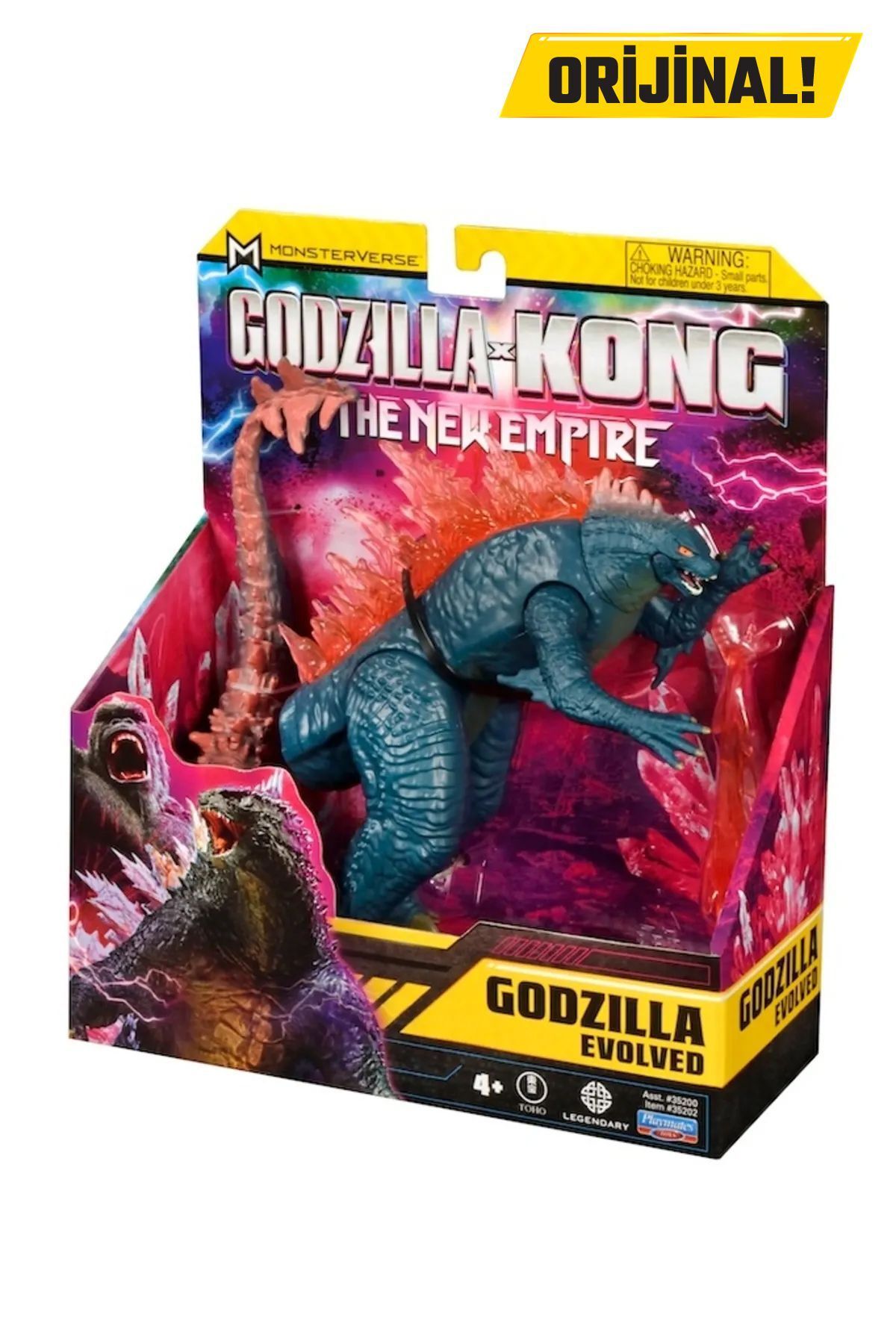 GODZILLA-and Kong Action Figure Godzilla Evolved 15 Cm 5