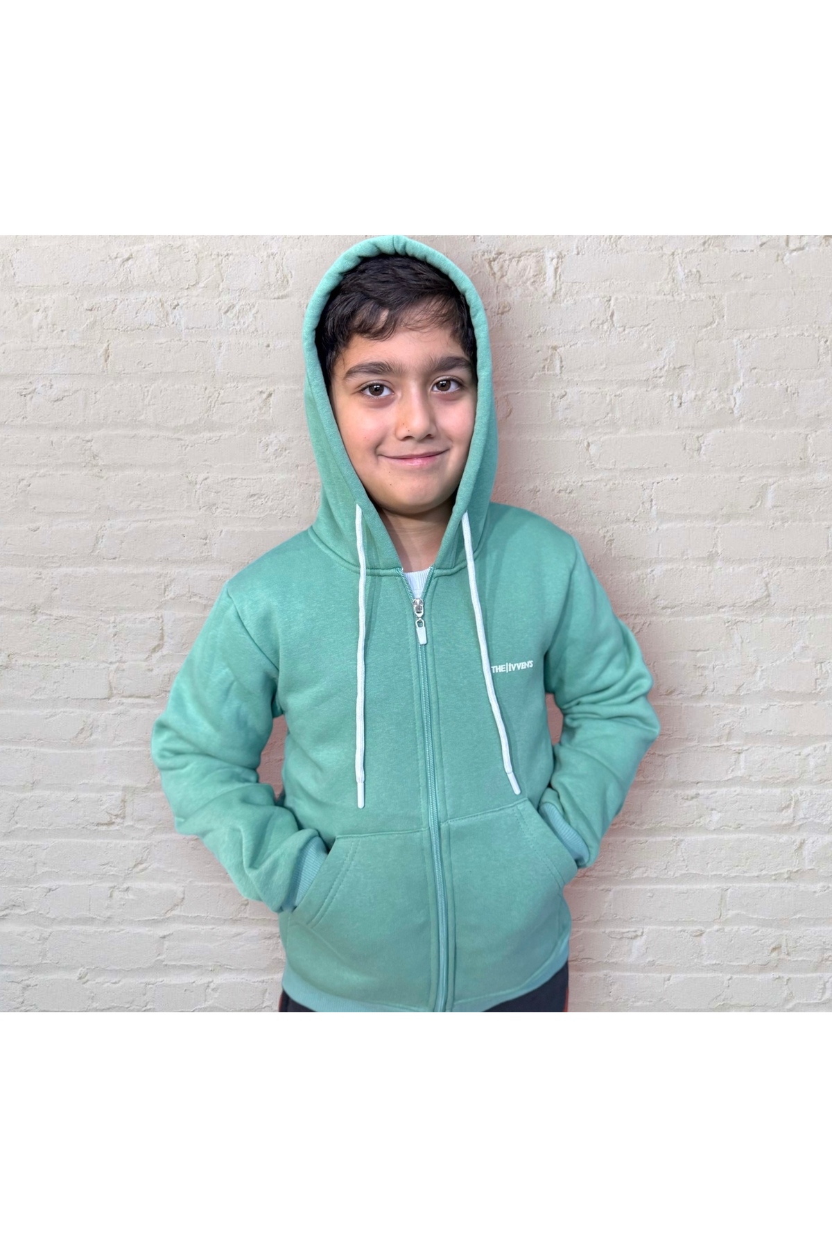 سویشرت پسرانه سبز İvven's | 1313-02 اورجینال - تصویر 2