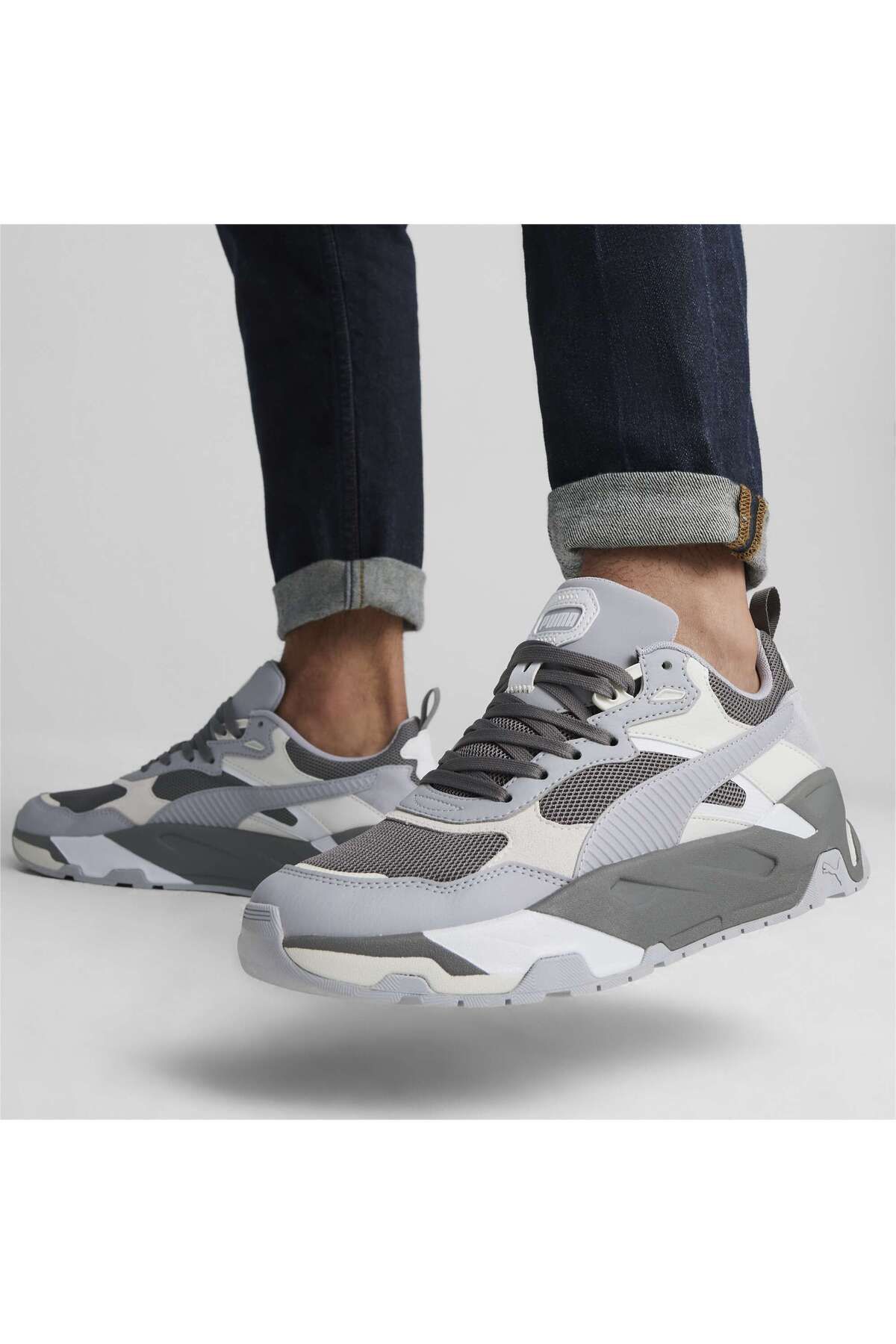 اسنیکر خاکستری مردانه و زنانه تثلیث اورجینال Puma