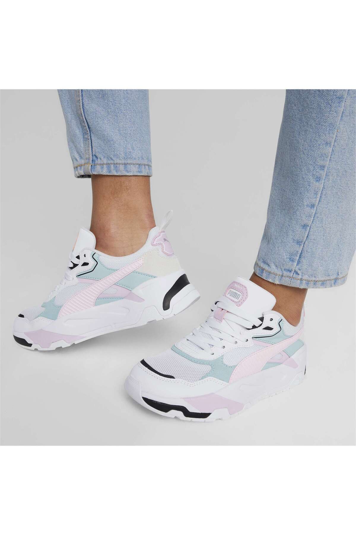 اسنیکر سفید مردانه و زنانه تثلیث اورجینال Puma