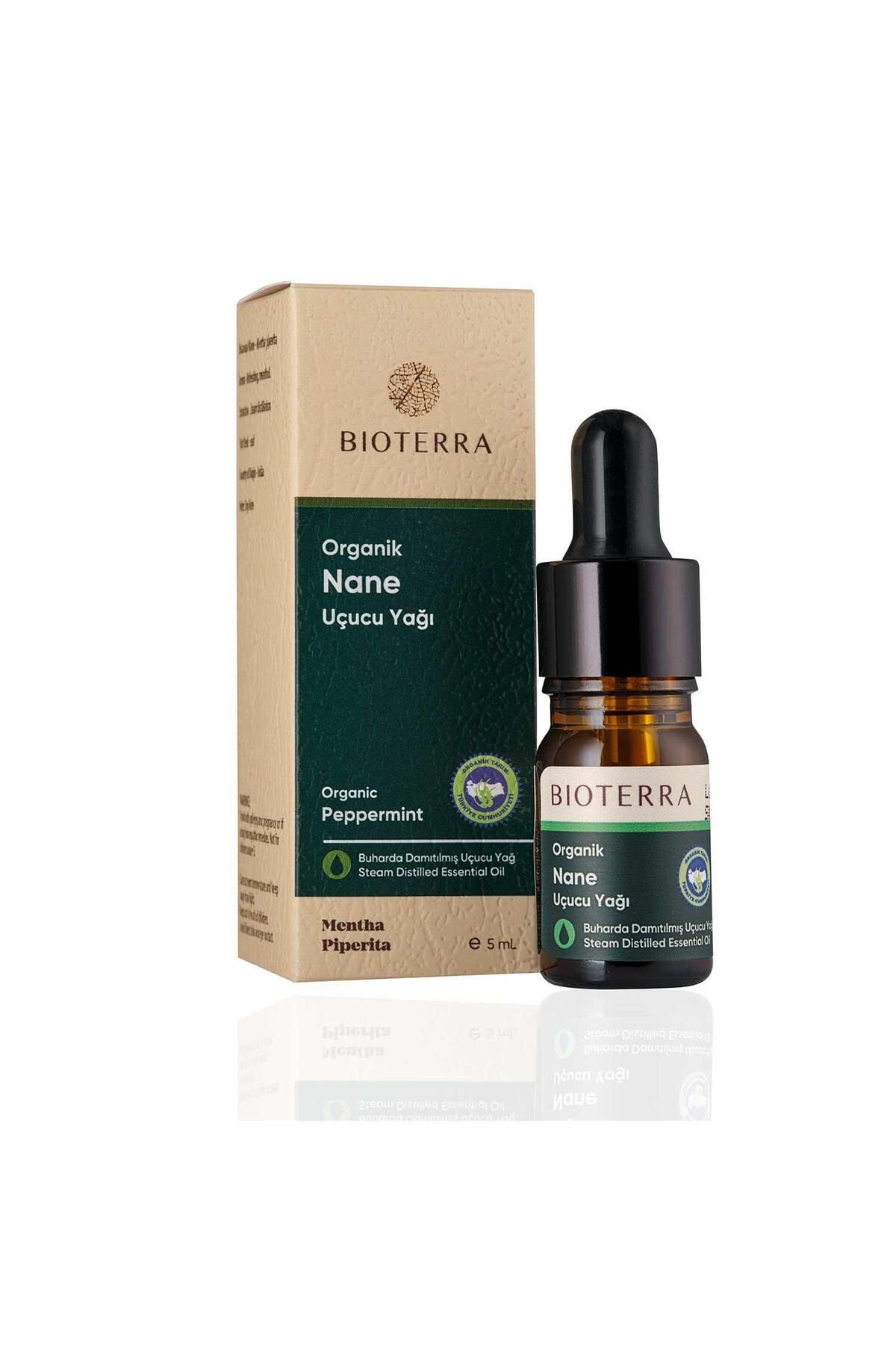 اسانس نعناع ارگانیک 5 میلی لیتر Bioterra