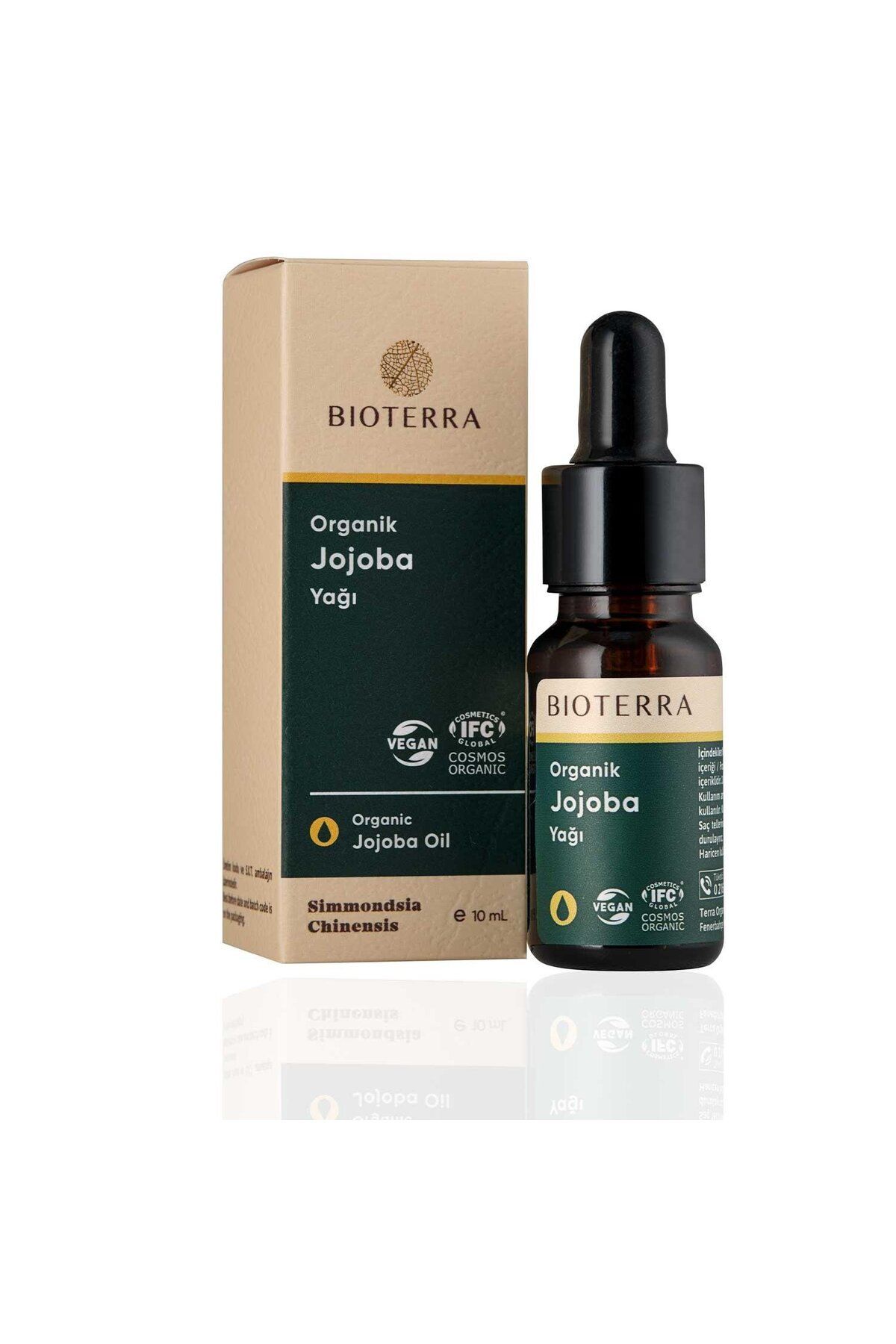 روغن جوجوبا ارگانیک 10 میلی لیتر Bioterra