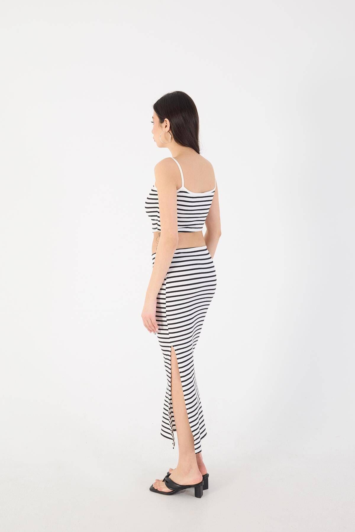 Addax-Striped Top and Bottom Set Tkm100-i10 5