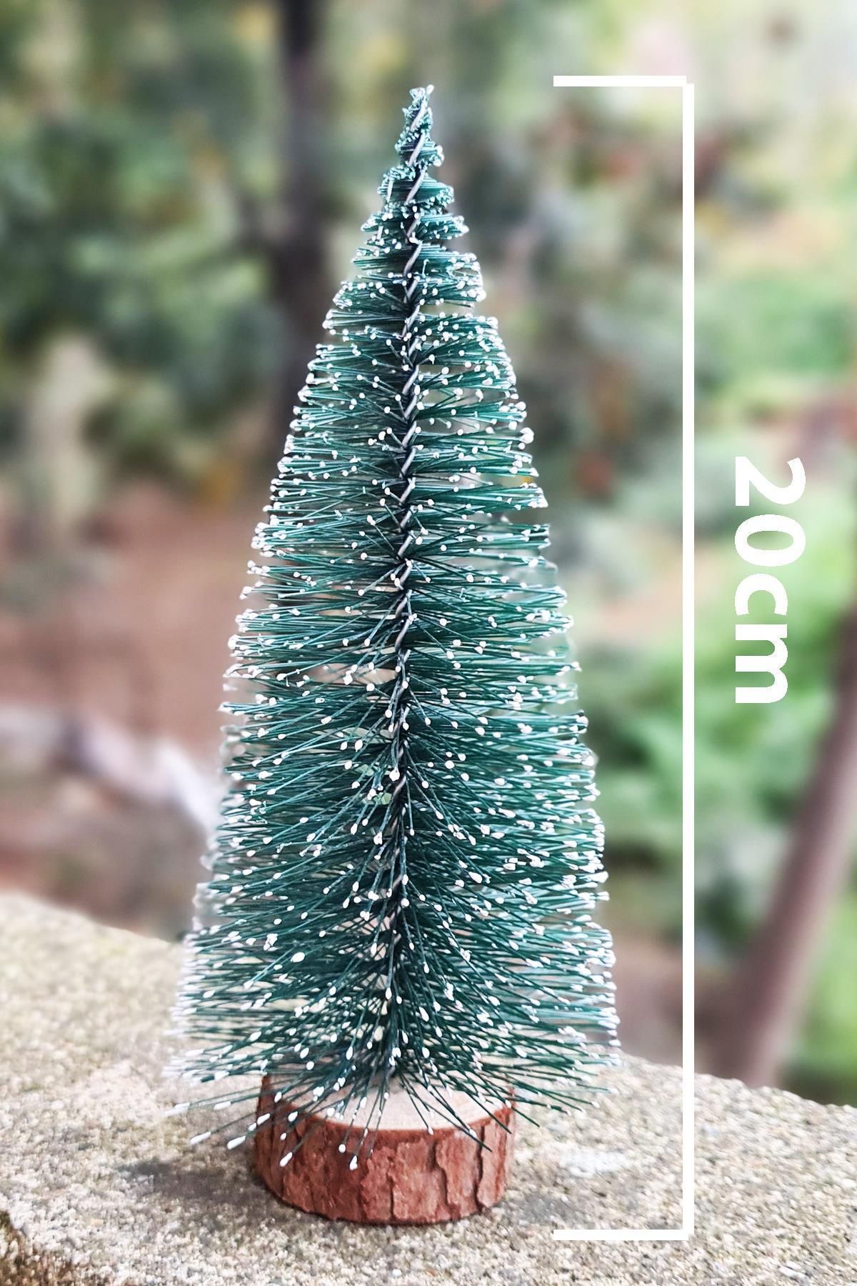 PEKSHOP-Christmas Tree Set of 2 Table Top Christmas Trees 2 Pieces - Large and Medium Size Christmas Tree 5