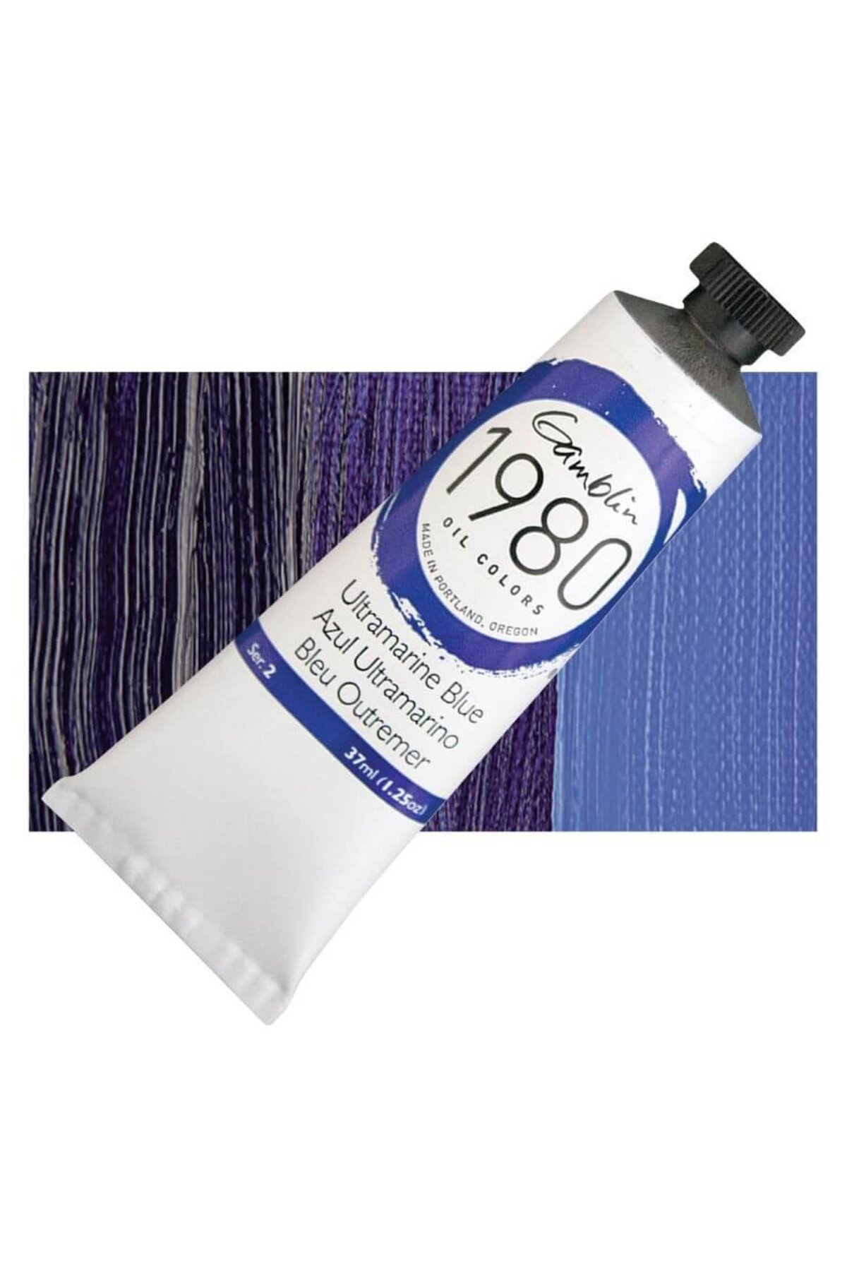 GAMBLIN COLORS Gamblin 1980 Artist Seri Yağlı Boya 37 Ml Seri 2 Ultramarine Blue