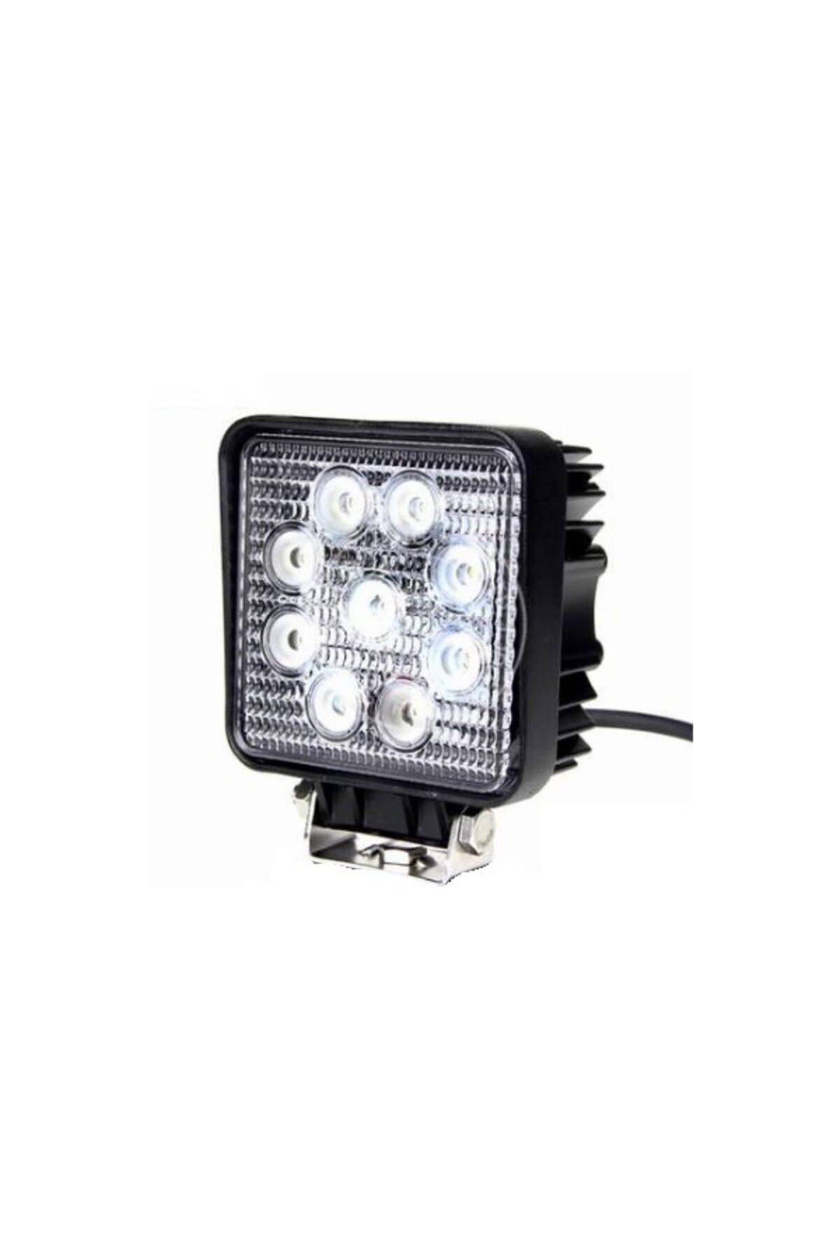 Sentinel 9 Led Kare Off Road Traktör Tir Kamyon Uyumlu Sis Farı Sis Lambası Çalışma Lambası Kalın Tip