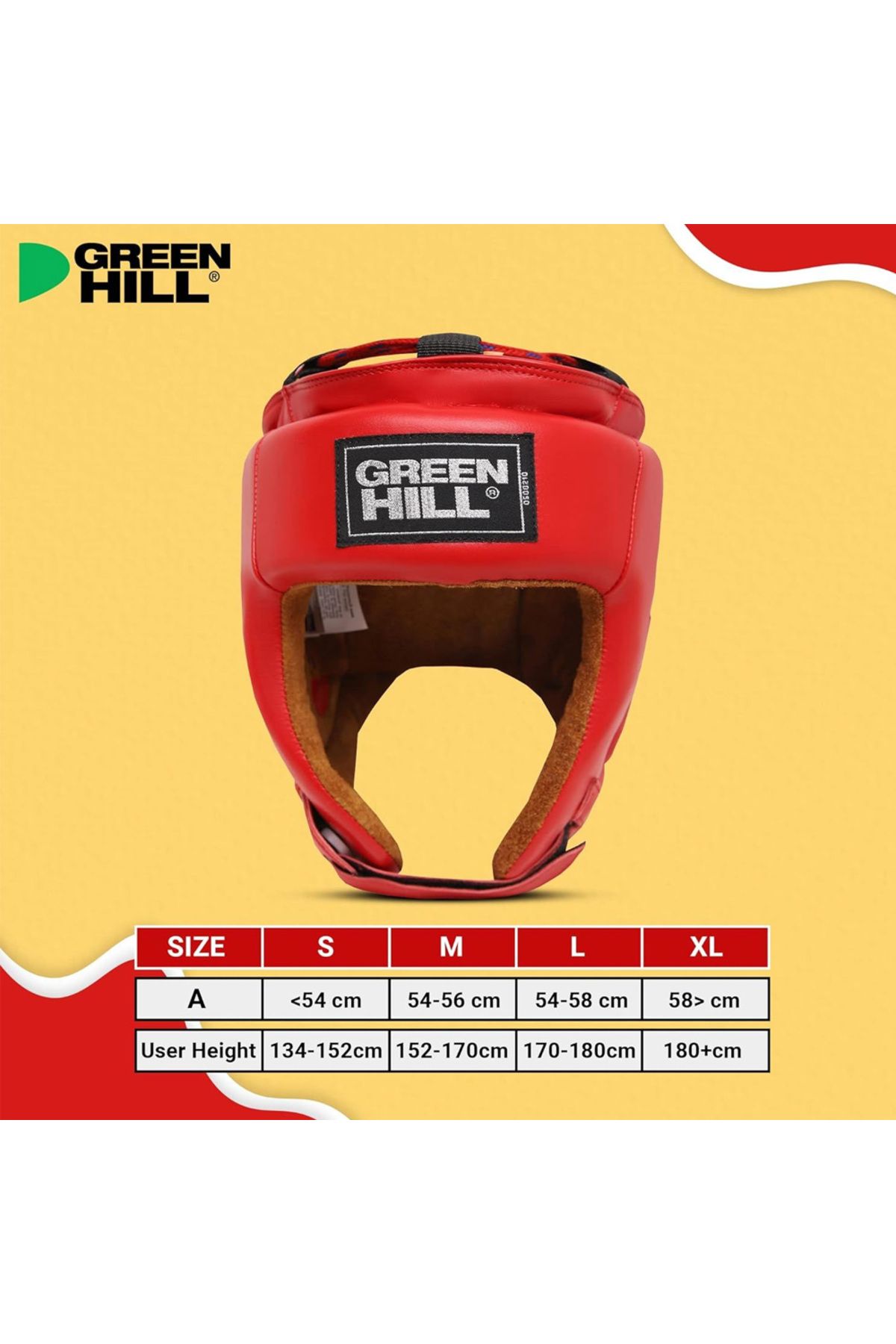 تجهیزات بوکس قرمز IBA کلاه ایمنی چرمی واقعی را تأیید کرد Green Hill