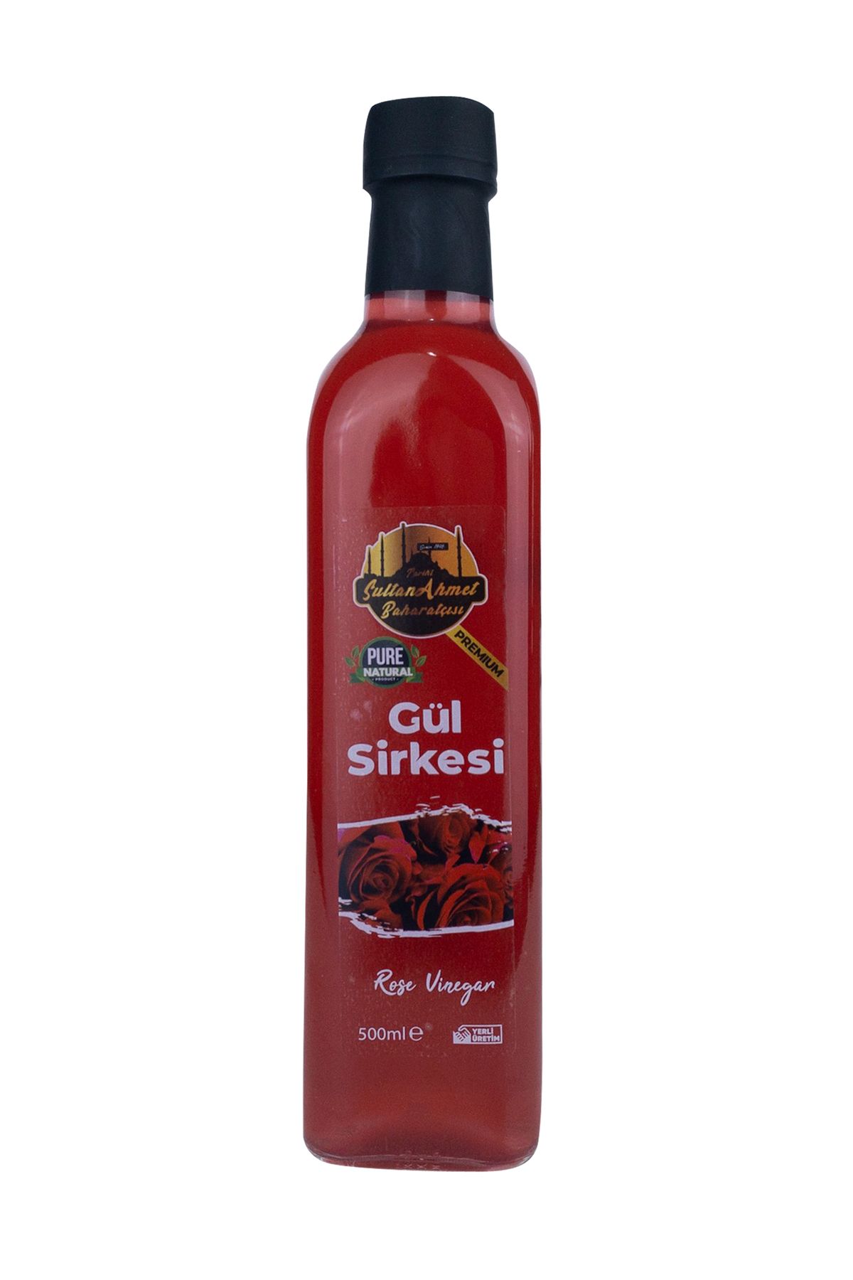 Gül Sirkesi 500 ml (Doğal Fermente) (Özel Üretim)