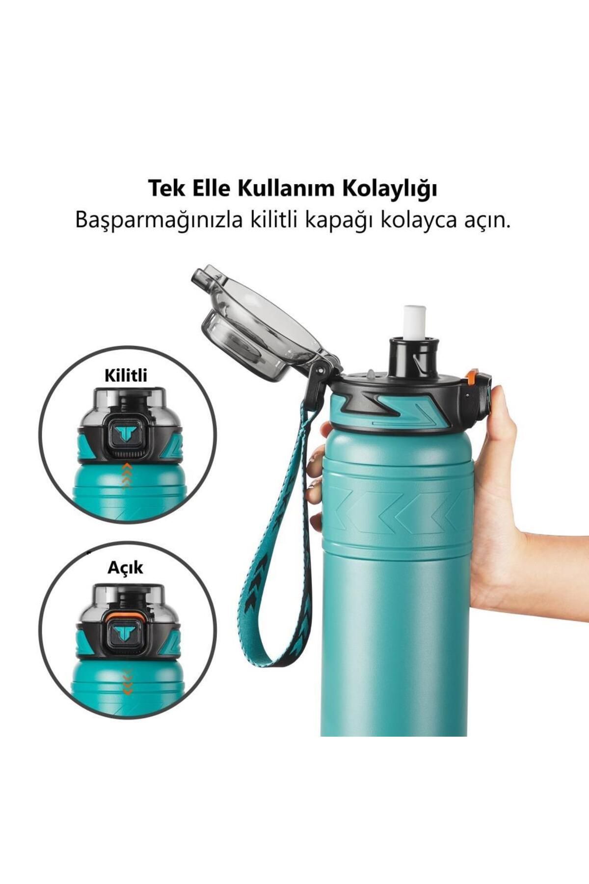 قمقمه کمپ آبی THERMOS فولادی VagonLife 500 میل TKK